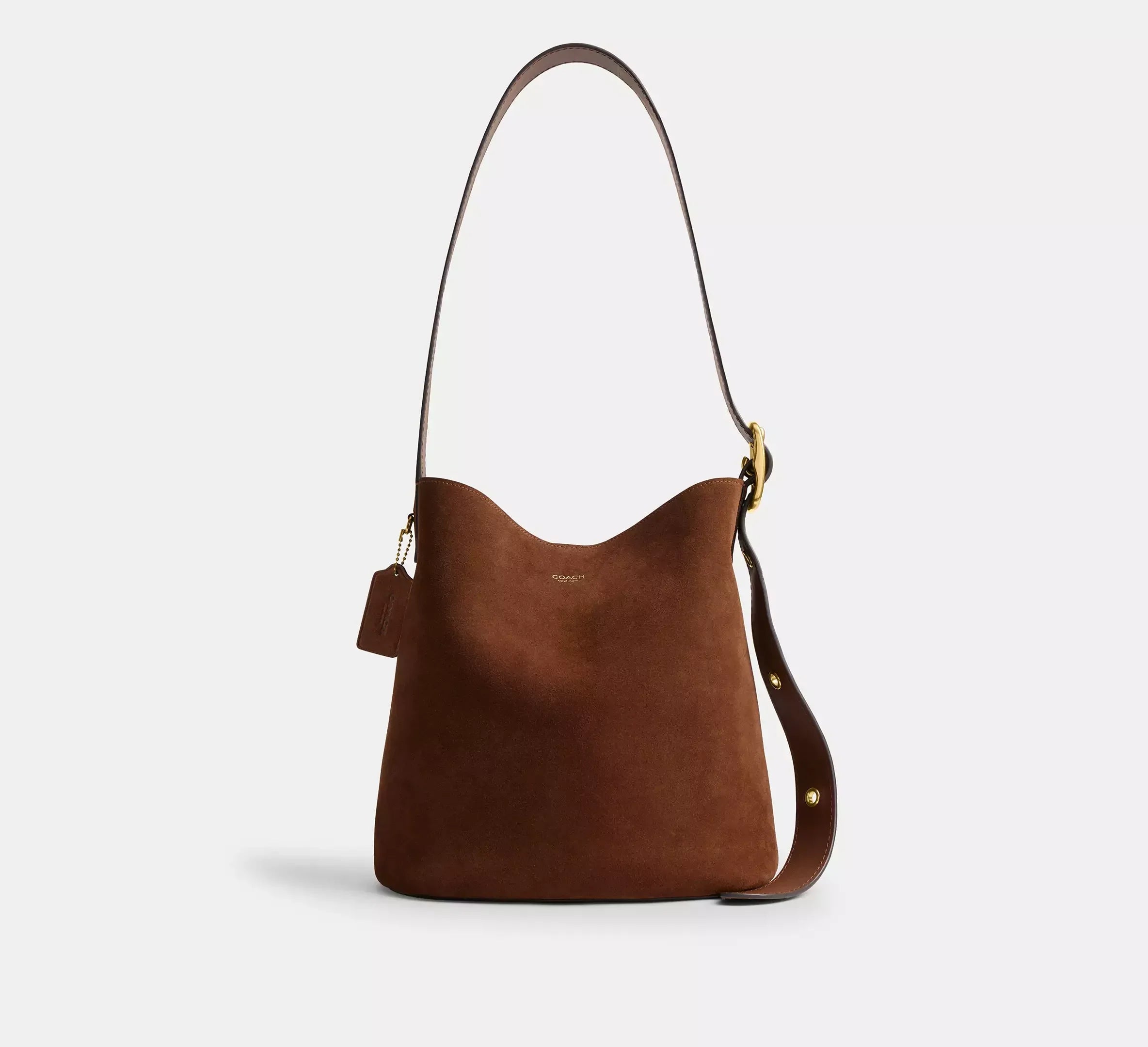 Coach Bleecker Bucket Bag – Brass/Warm Brown - Sneaker Türkiye