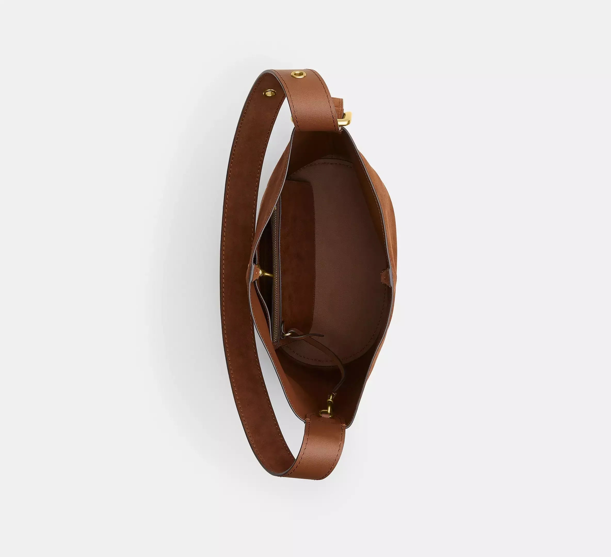 Coach Bleecker Bucket Bag – Brass/Warm Brown - Sneaker Türkiye