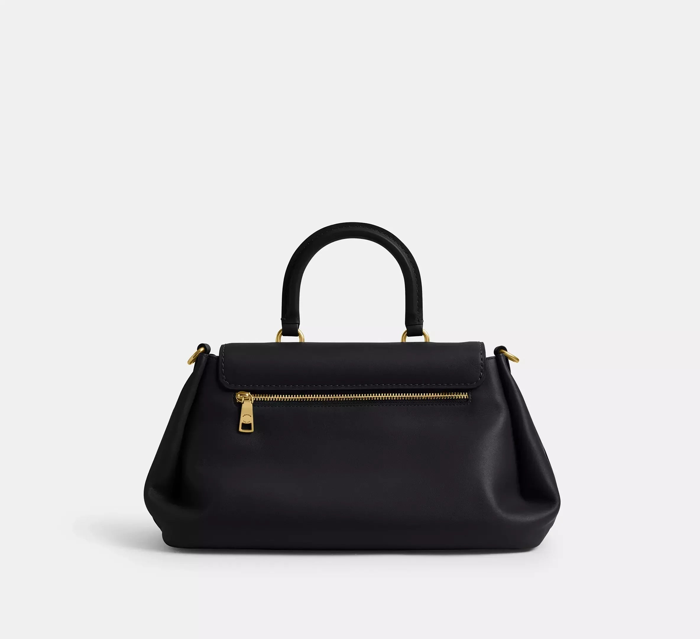 Coach Slouchy Rogue Top Handle Bag SEZON – Brass/Black - Sneaker Türkiye
