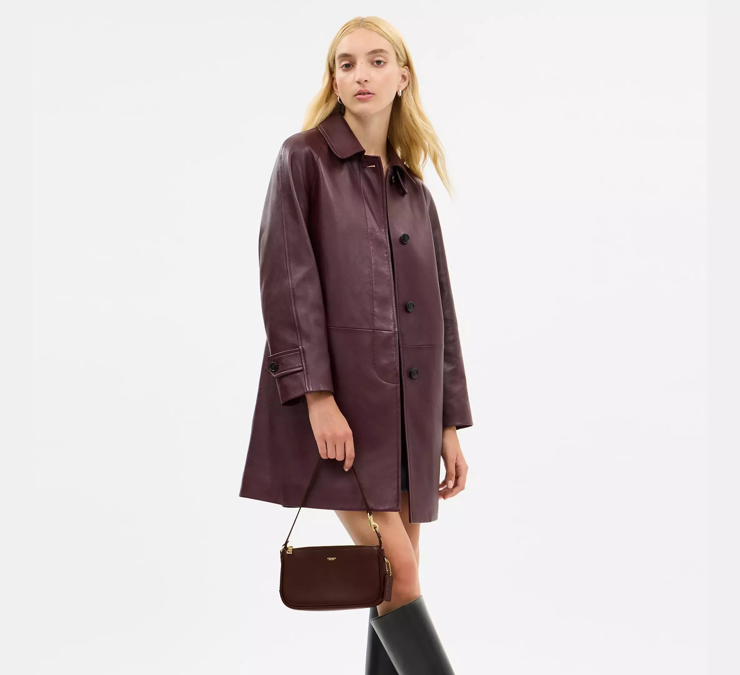 Coach Plaza Bag SEZON – Brass/Maple - Sneaker Türkiye