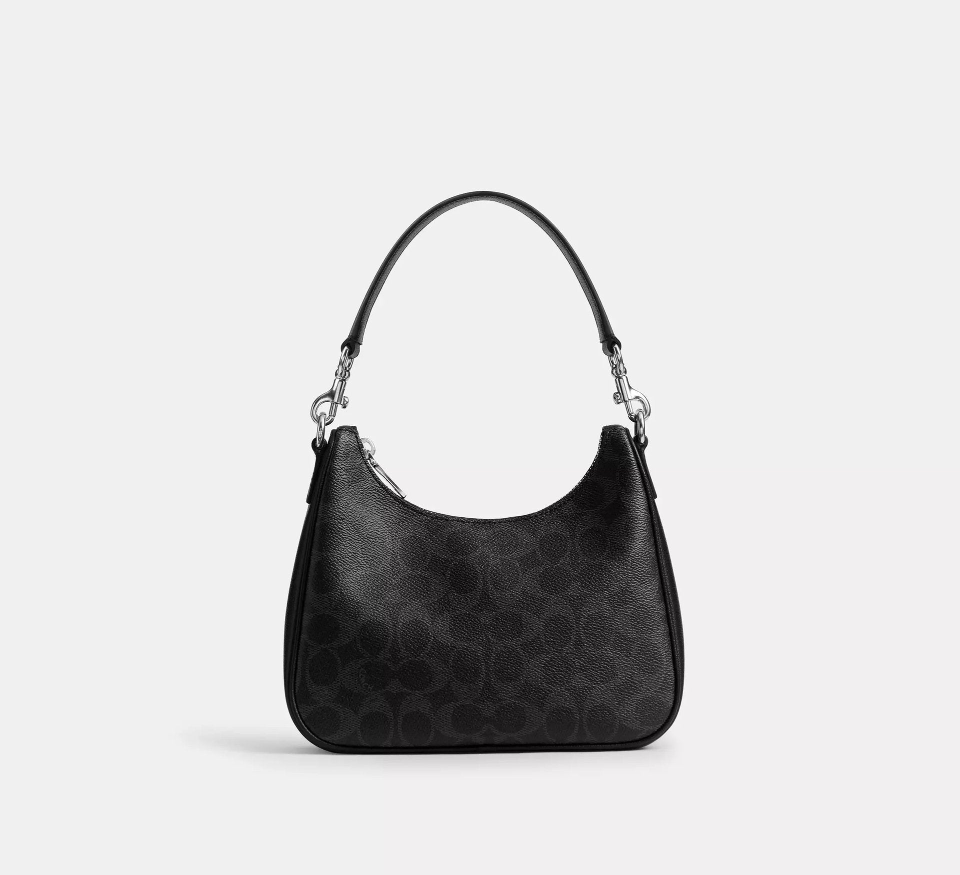 Coach Nolan Hobo Bag In Signature – Black Signature - Sneaker Türkiye