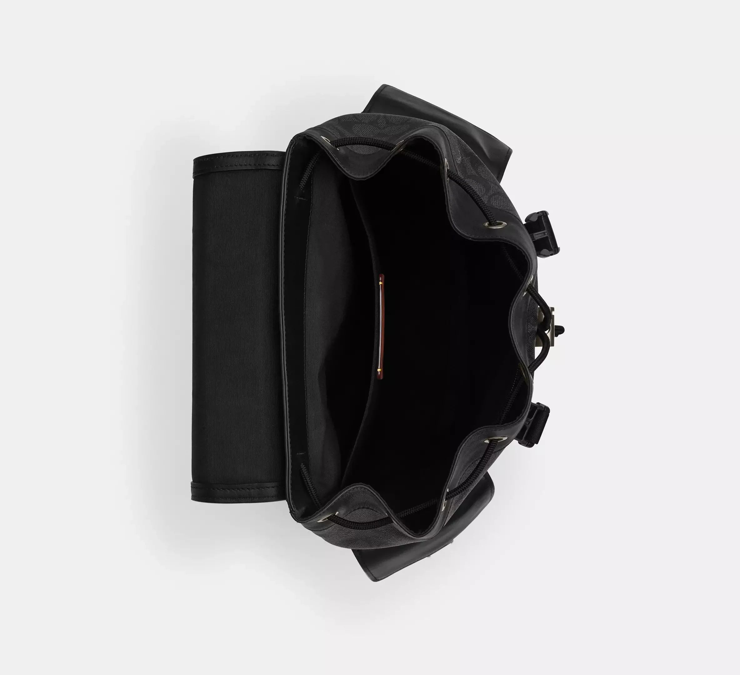 Coach Clark Backpack In Signature – Gunmetal/Charcoal/Black - Sneaker Türkiye