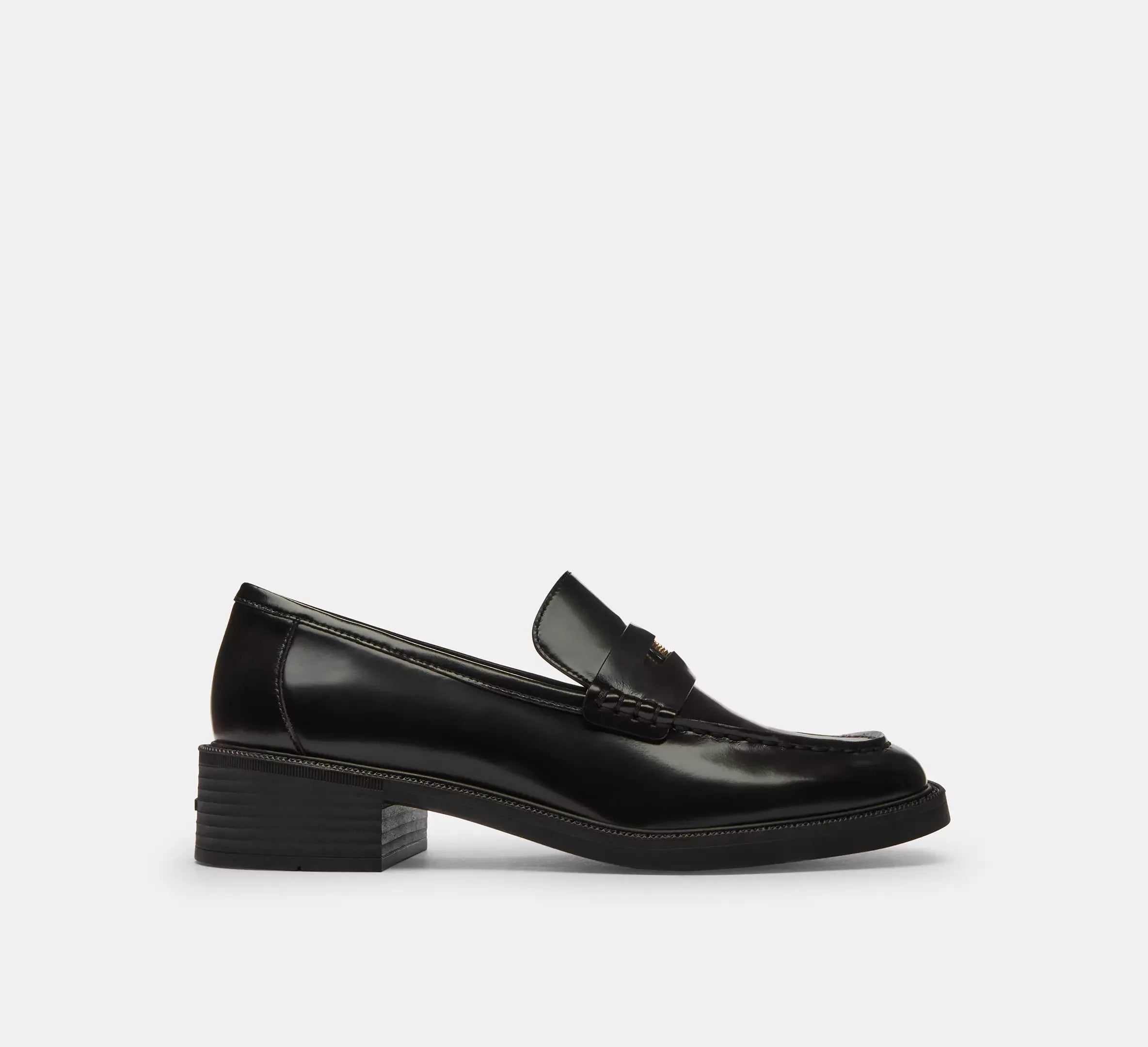 Coach Square Toe Loafer – Black - Sneaker Türkiye