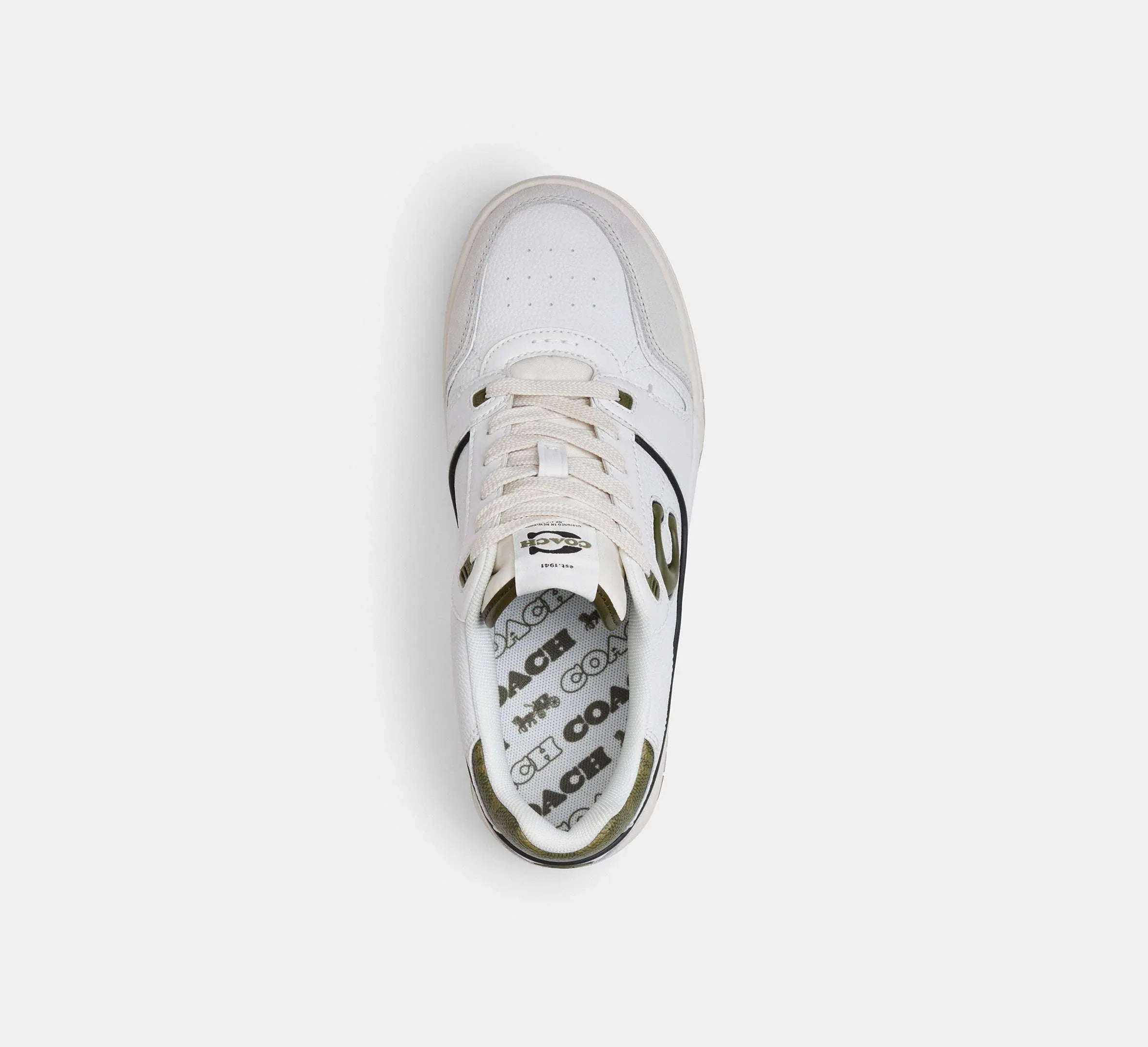 Coach Women’s Soho Sneaker – Olive/Optic White - Sneaker Türkiye