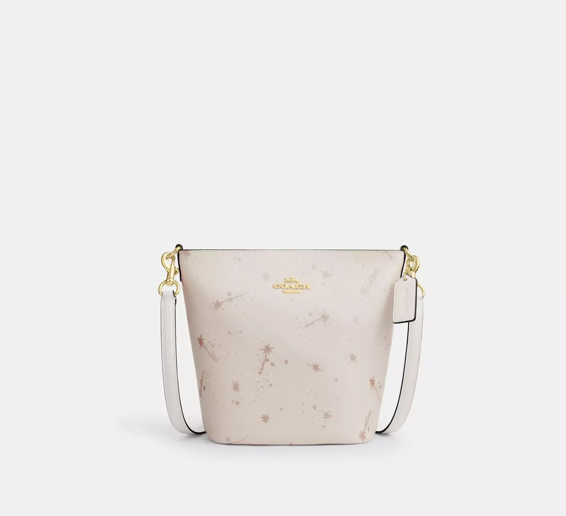 Coach Logan Duffle Bag With Star Print – Gold/Chalk Multi - Sneaker Türkiye