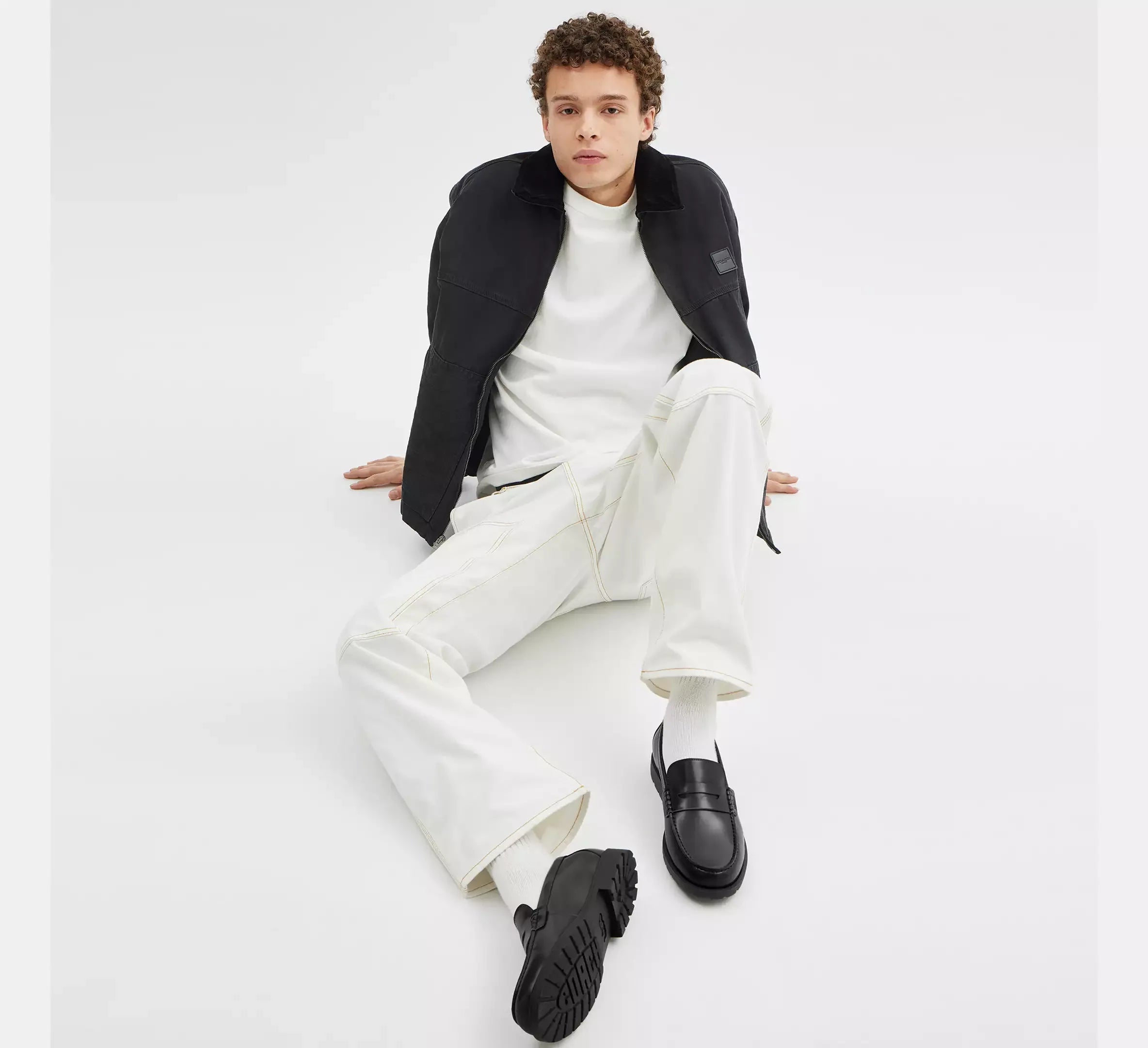 Coach Men’s Reagan Loafer – Black - Sneaker Türkiye