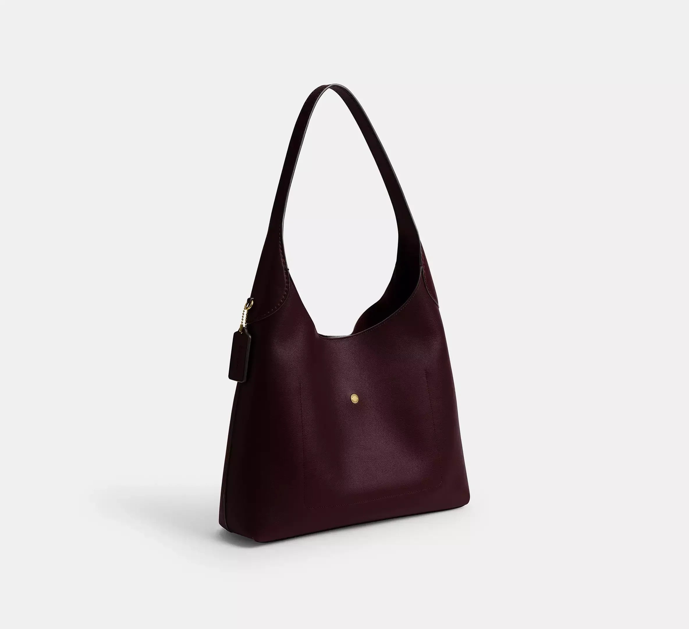 Coach Brooklyn Shoulder Bag 34 – Brass/Merlot - Sneaker Türkiye