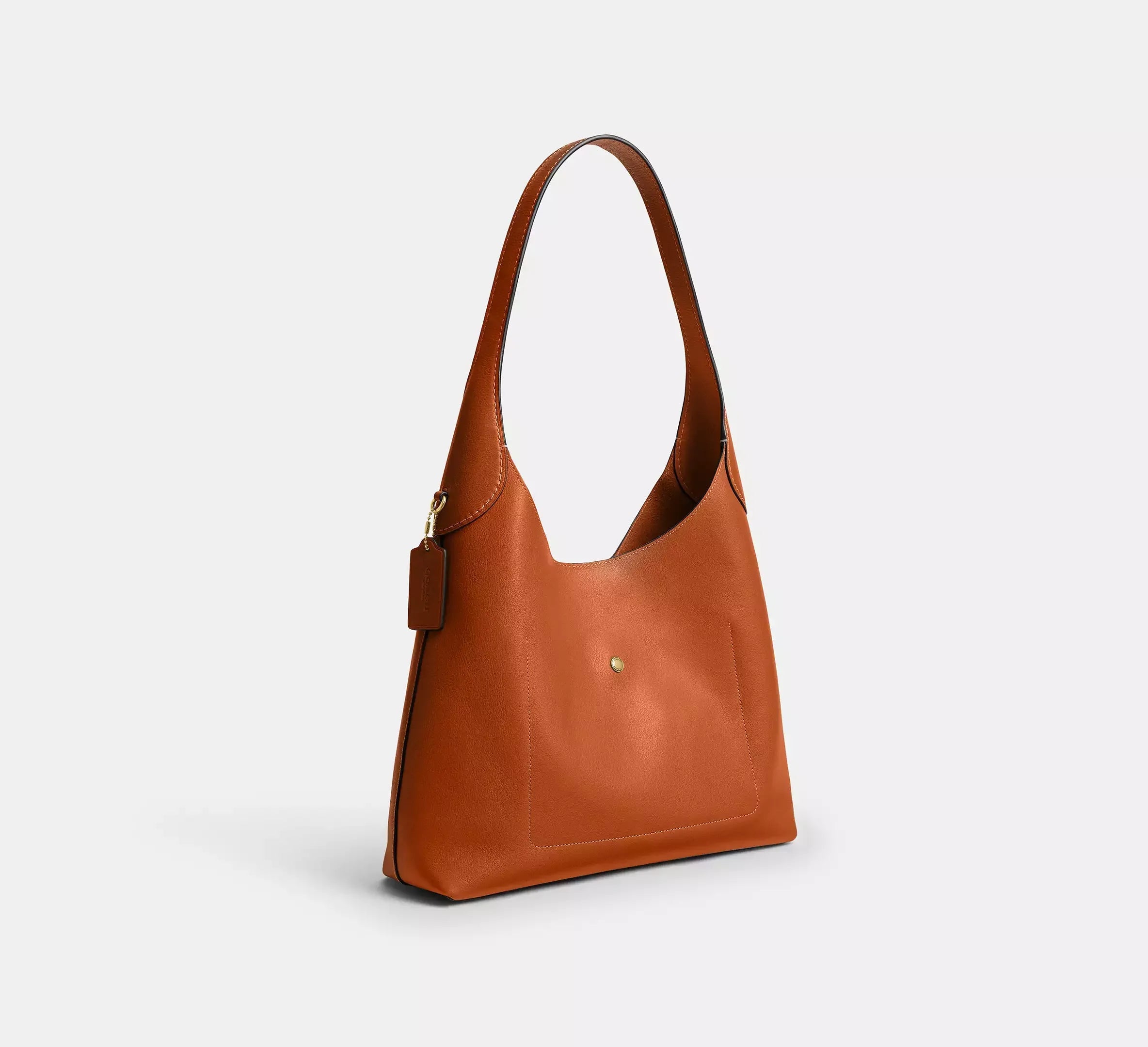 Coach Brooklyn Shoulder Bag 34 – Brass/Toffee - Sneaker Türkiye