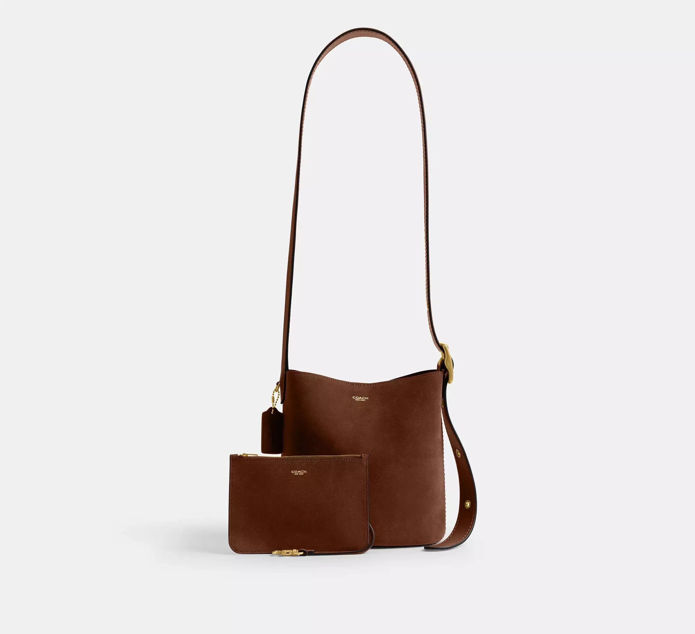 Coach Bleecker Bucket Bag 21 – Brass/Warm Brown - Sneaker Türkiye