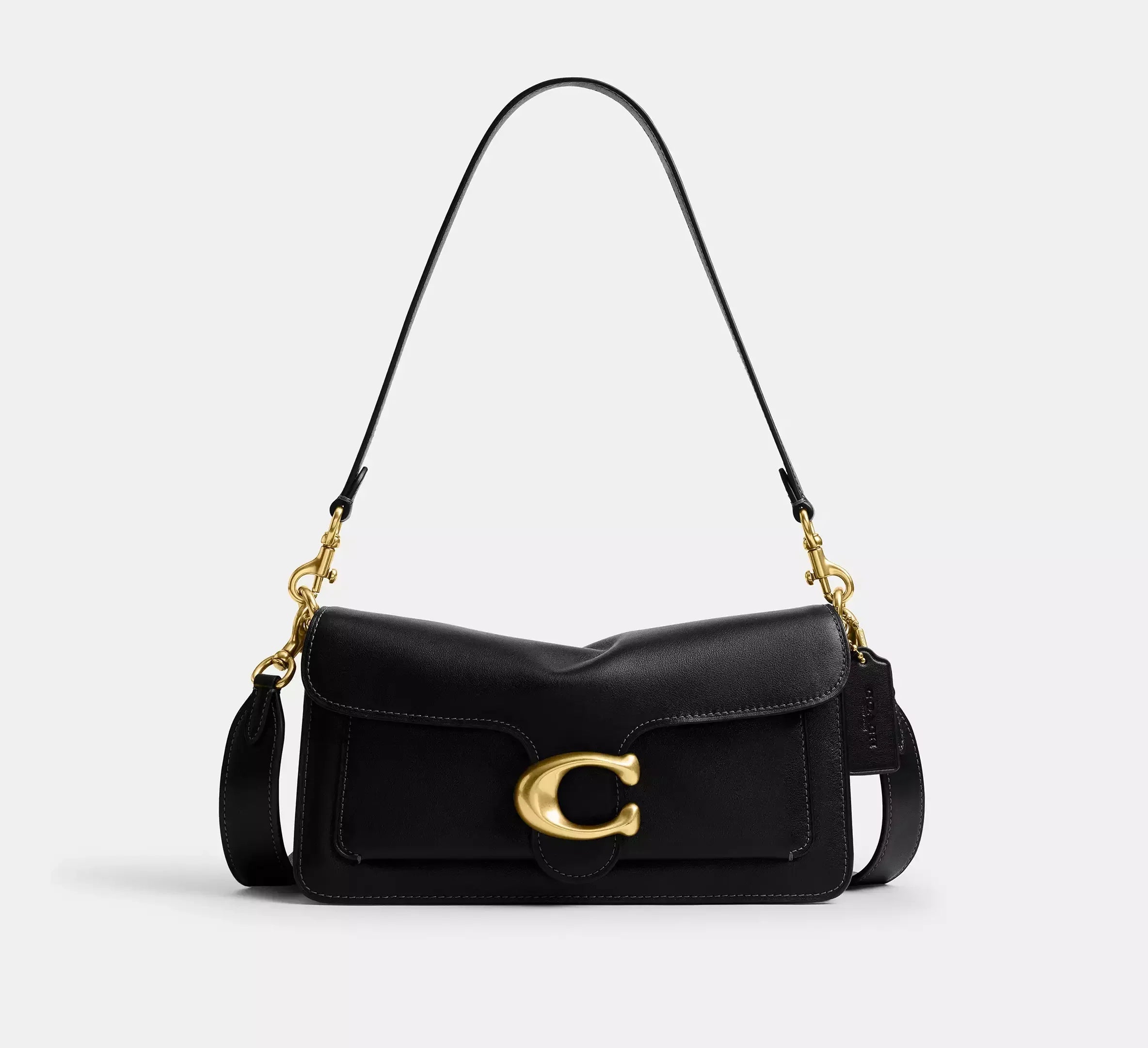 Coach Tabby Shoulder Bag 26 – Brass/Black - Sneaker Türkiye