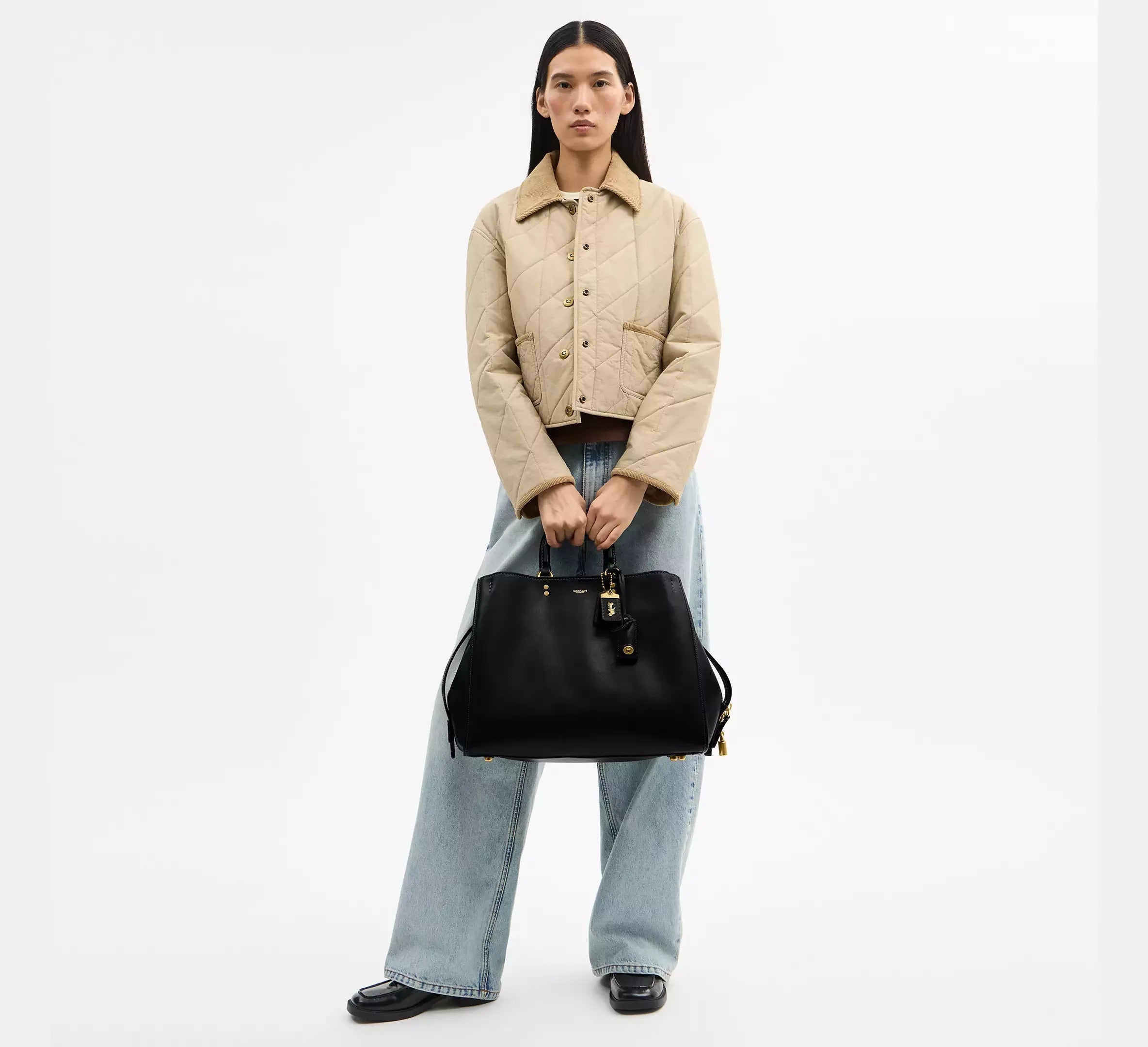 Coach Rogue Bag 40 SEZON – Brass/Black - Sneaker Türkiye