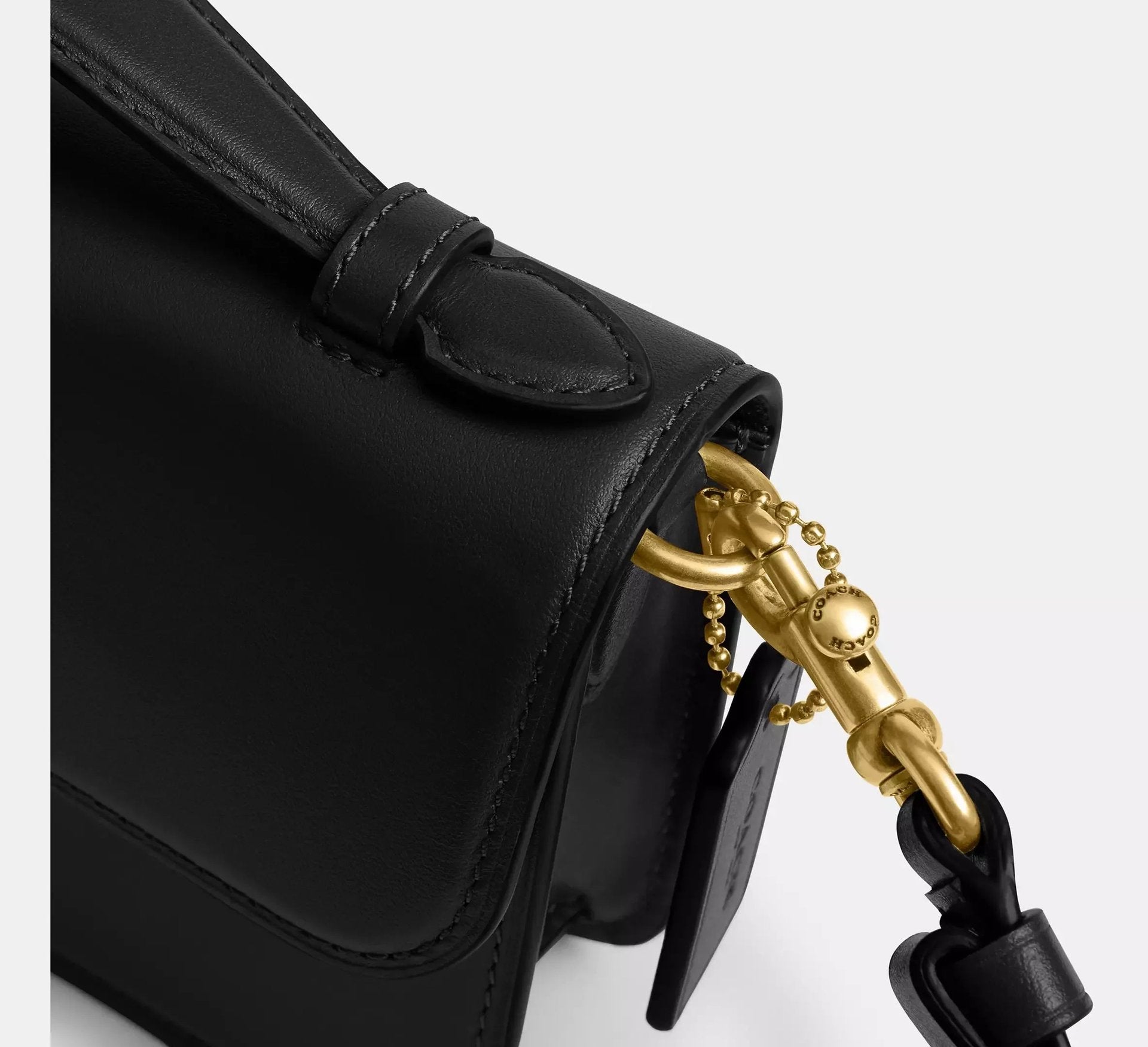 Coach Elora Top Handle Crossbody Bag SEZON – Brass/Black - Sneaker Türkiye