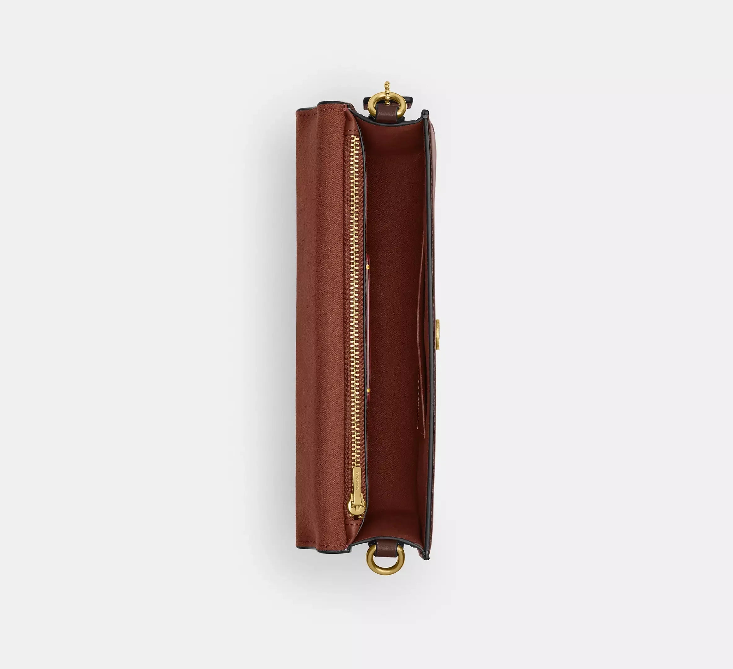 Coach Elora Top Handle Crossbody Bag SEZON – Brass/Maple - Sneaker Türkiye