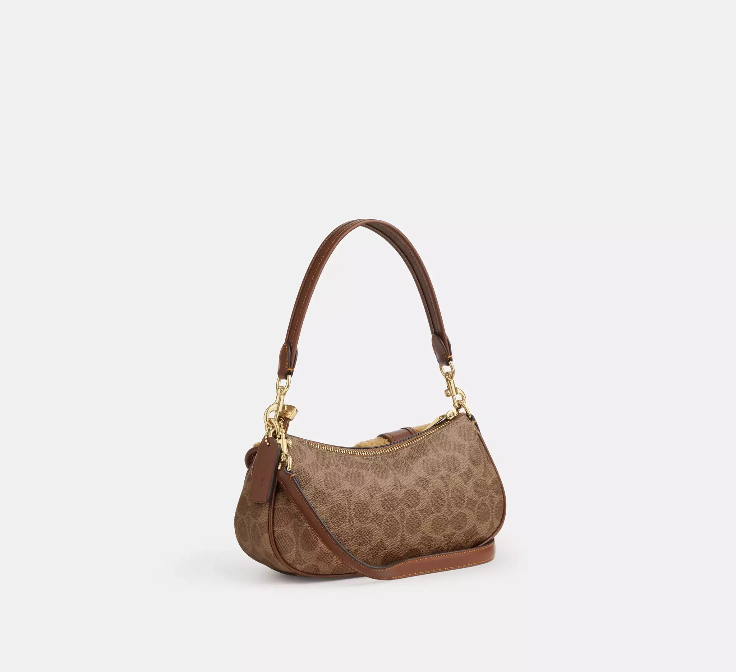 Coach Ashton Bag With Signature – Gold/Tan/Vintage Brown - Sneaker Türkiye
