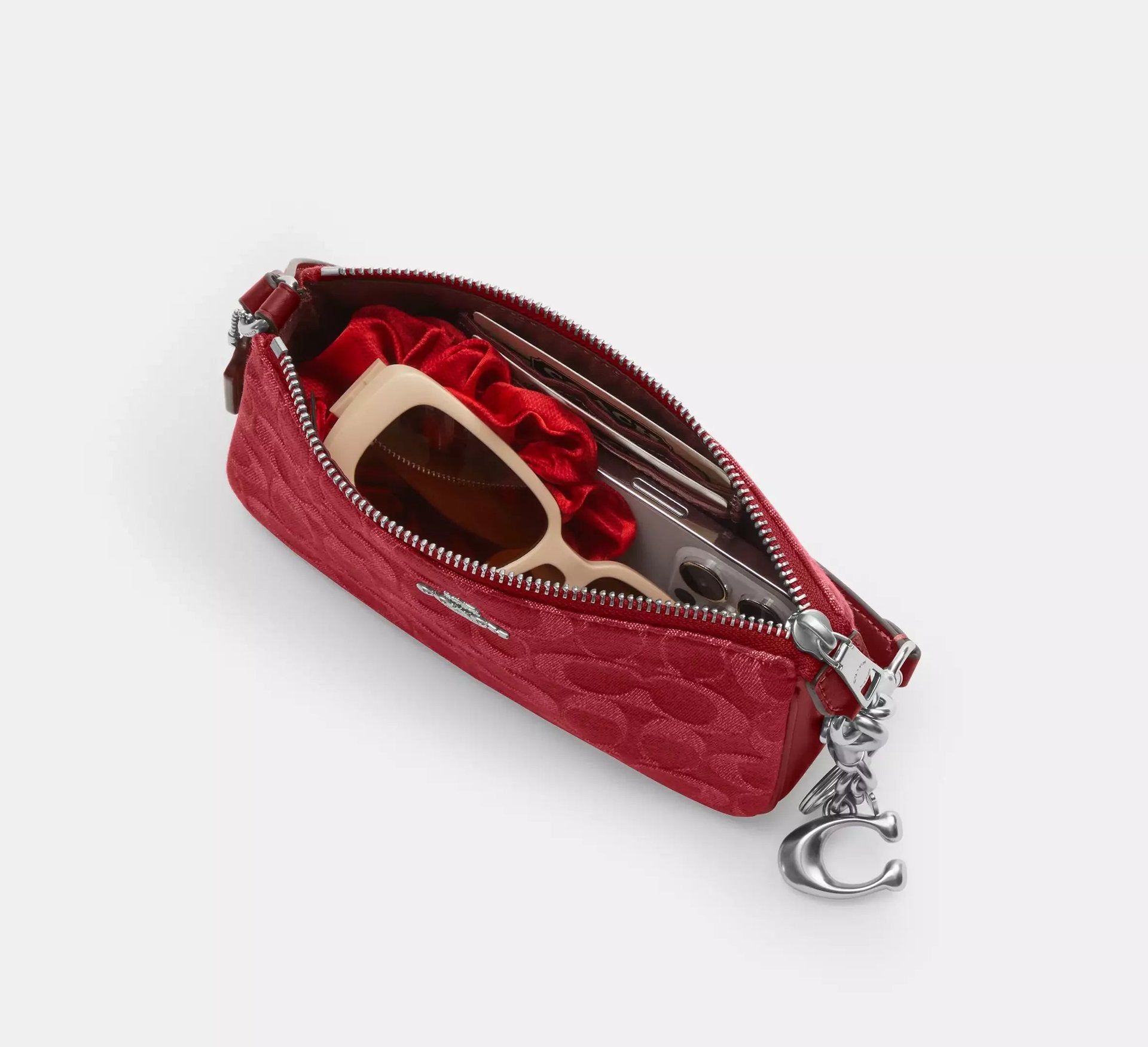 Coach Nolita 19 In Signature Denim – True Red - Sneaker Türkiye