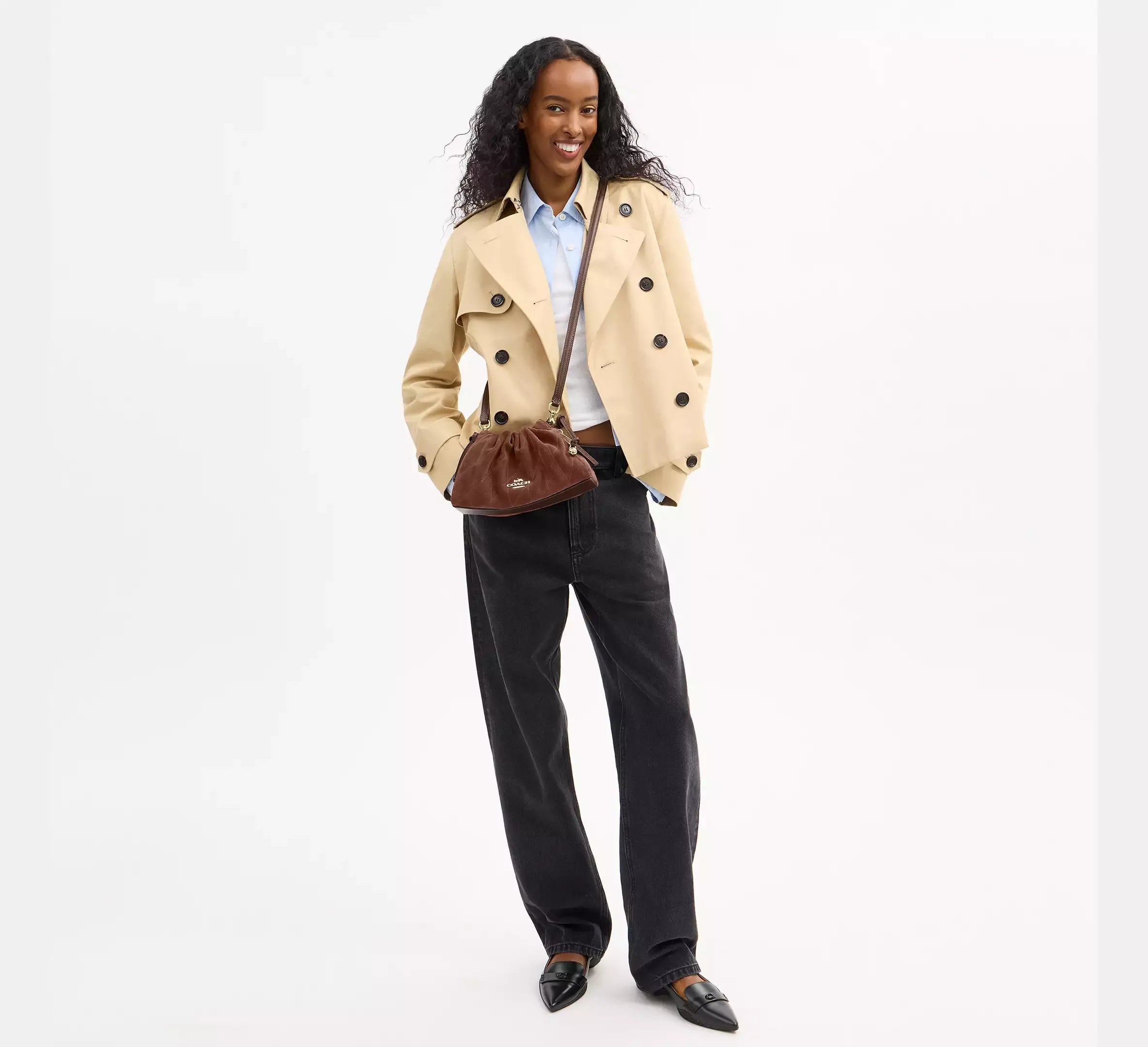 Coach Faye Shoulder Bag With Quilting – Gold/Vintage Brown/Maple - Sneaker Türkiye