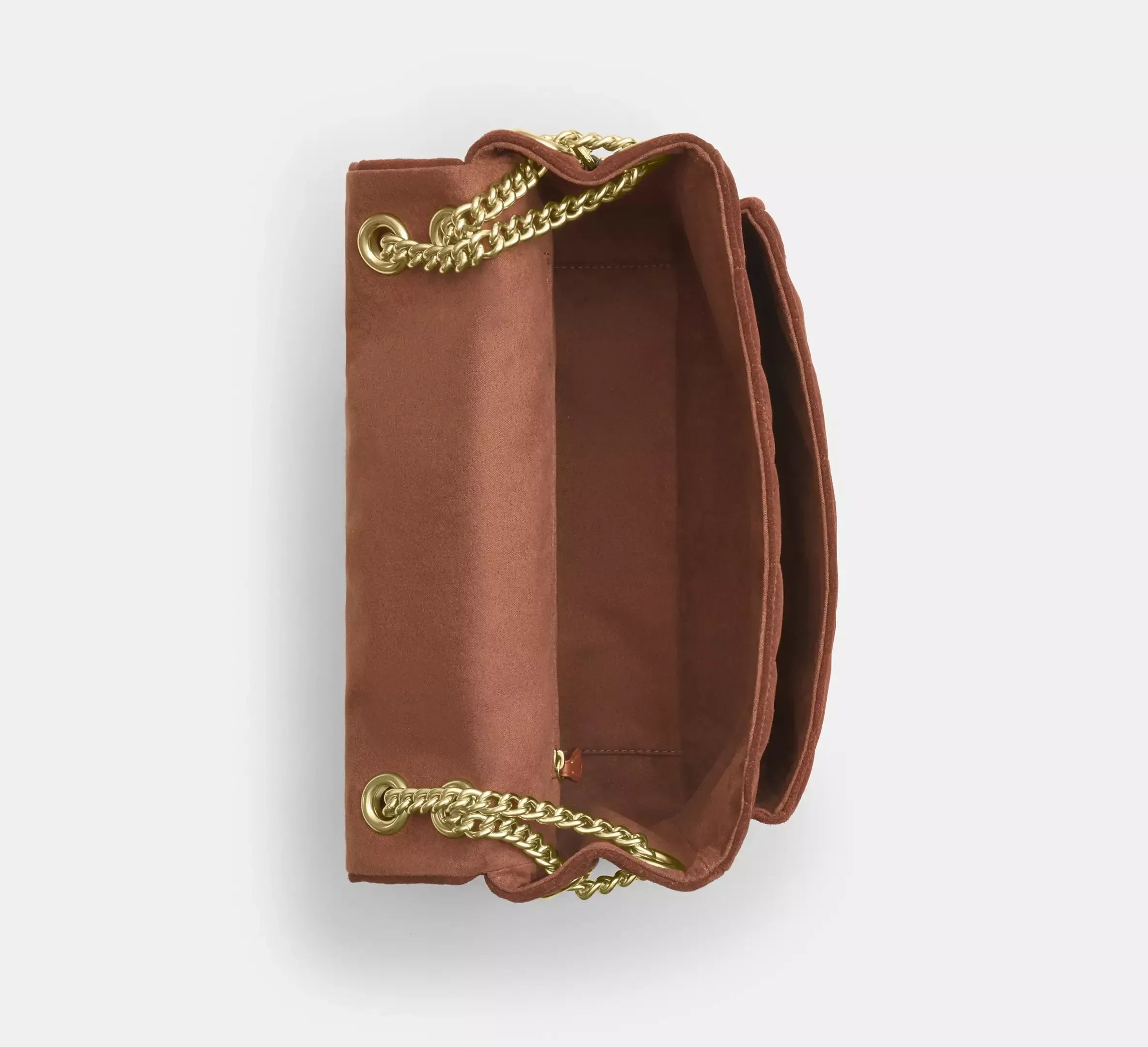 Coach Elodie Crossbody Bag With Quilting – Gold/Vintage Brown/Maple - Sneaker Türkiye
