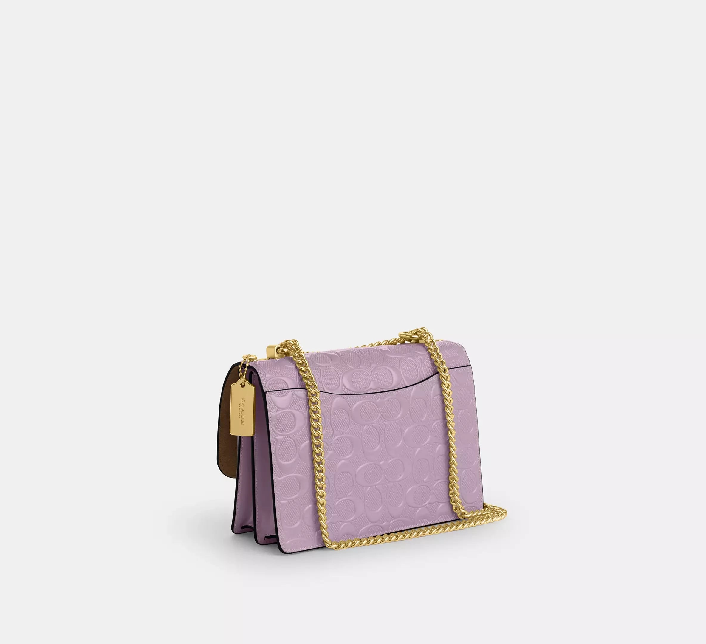 Coach Klare Crossbody Bag In Signature Leather – Silver - Sneaker Türkiye