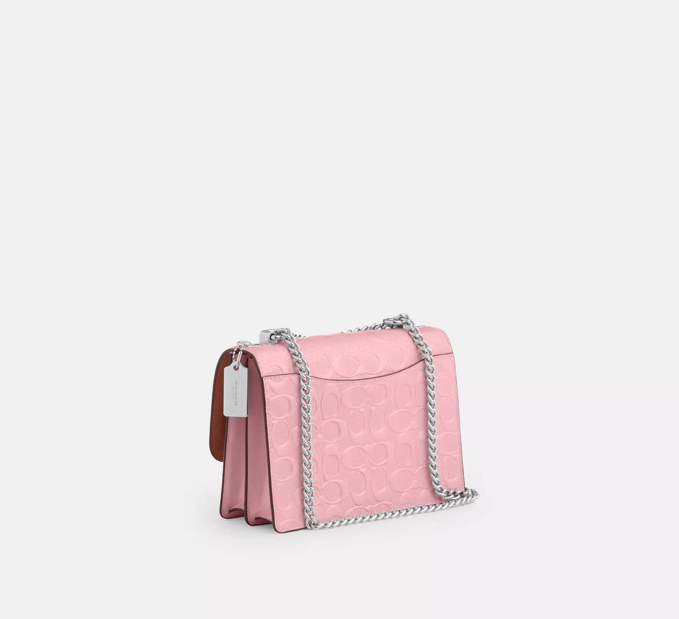Coach Klare Crossbody Bag In Signature Leather – Silver - Sneaker Türkiye