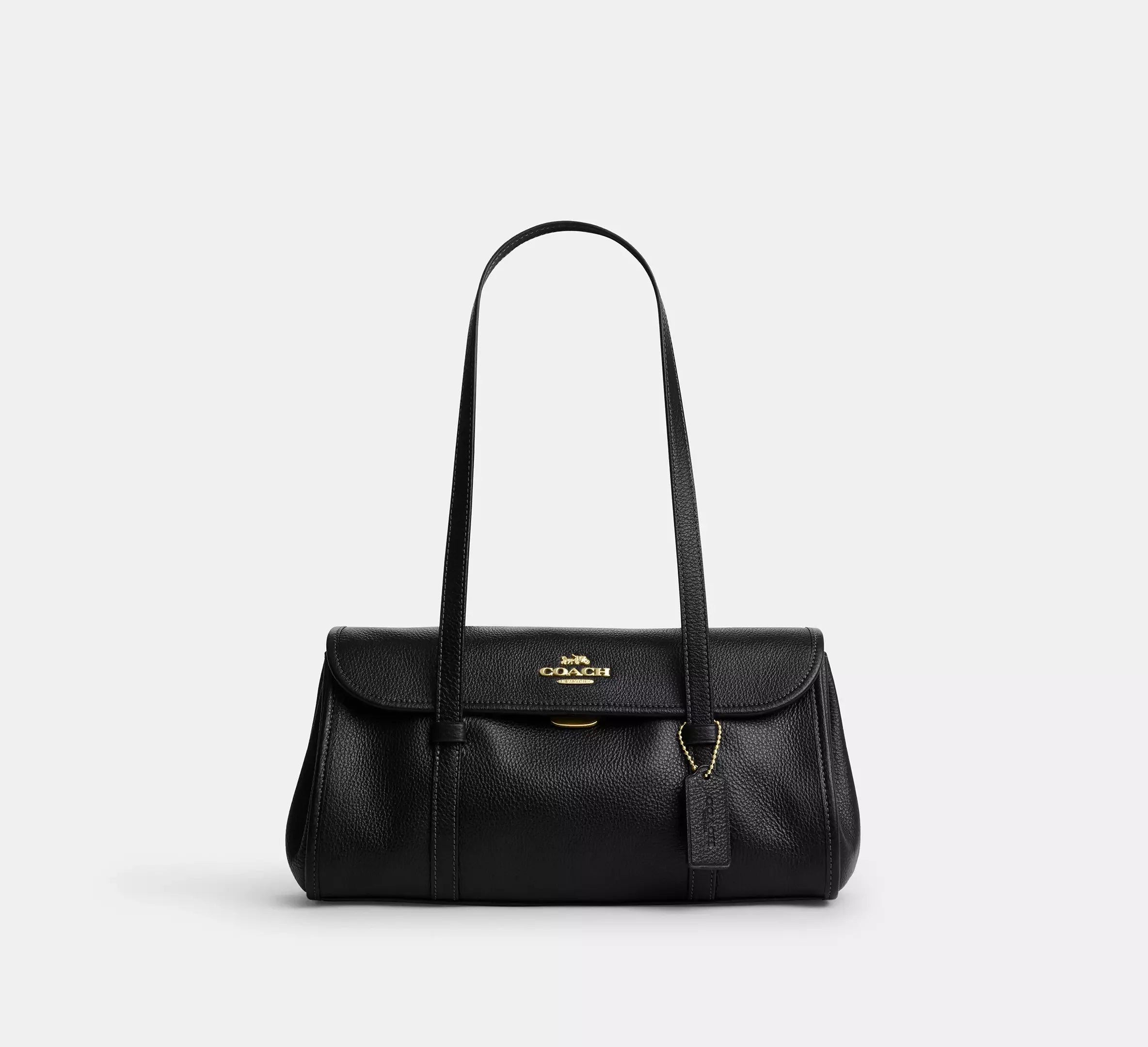 Coach Bridget Flap Shoulder Bag – Gold/Black - Sneaker Türkiye