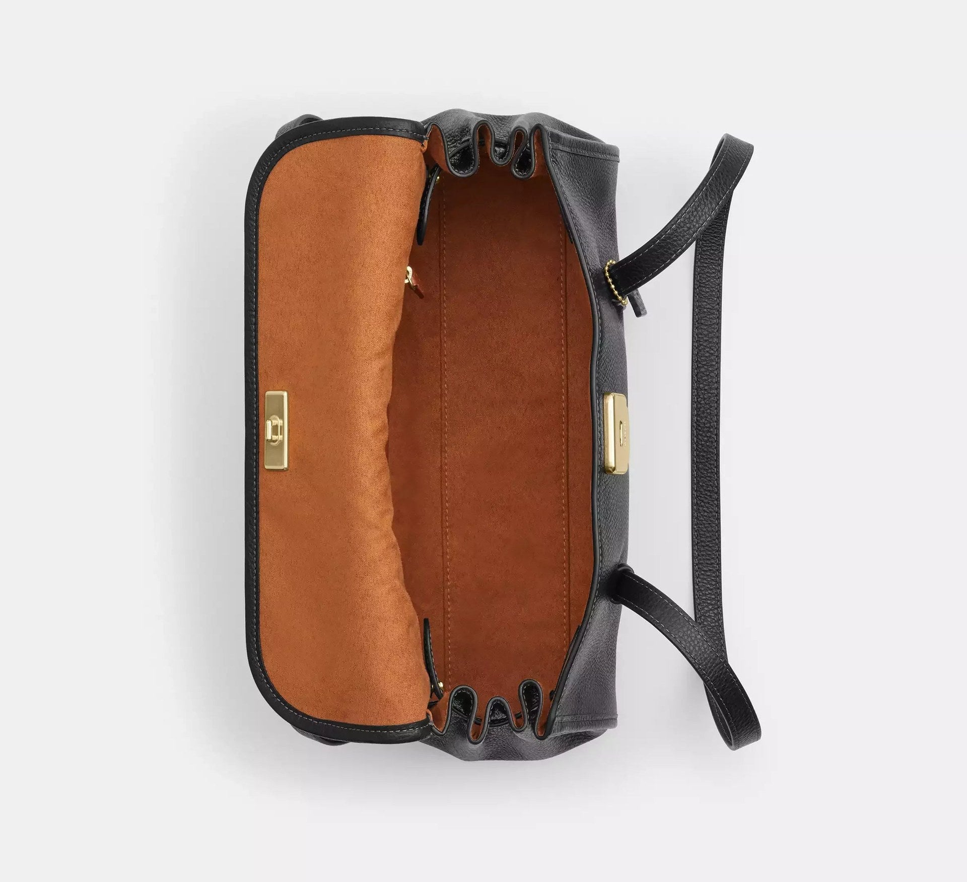 Coach Bridget Flap Shoulder Bag – Gold/Black - Sneaker Türkiye