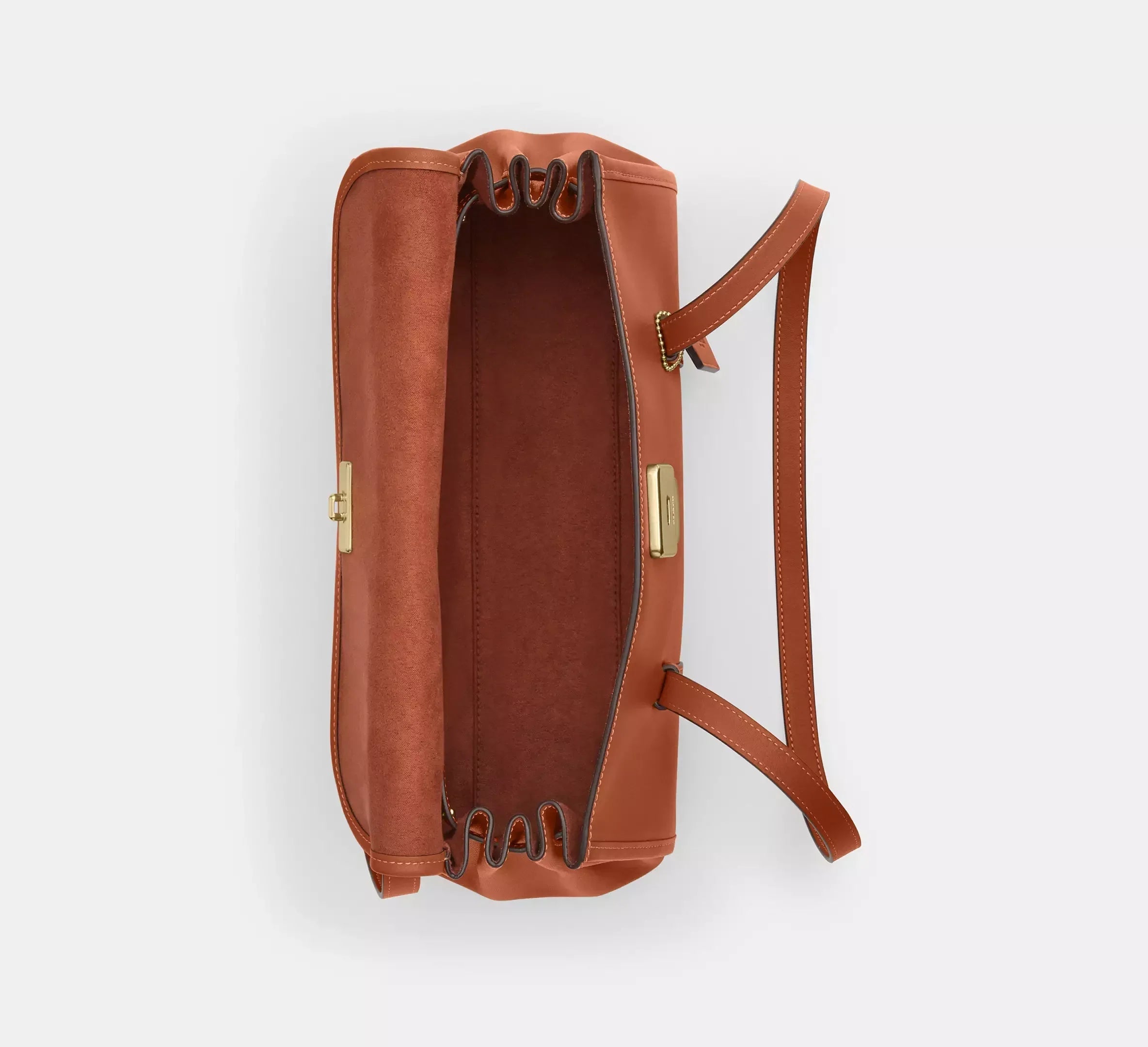 Coach Bridget Flap Shoulder Bag – Gold/Tan - Sneaker Türkiye