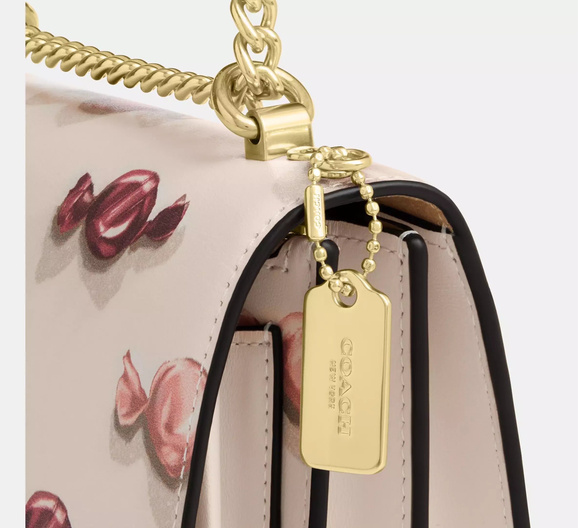 Coach Mini Klare Crossbody Bag With Candy Print – Gold/Chalk/Chalk - Sneaker Türkiye