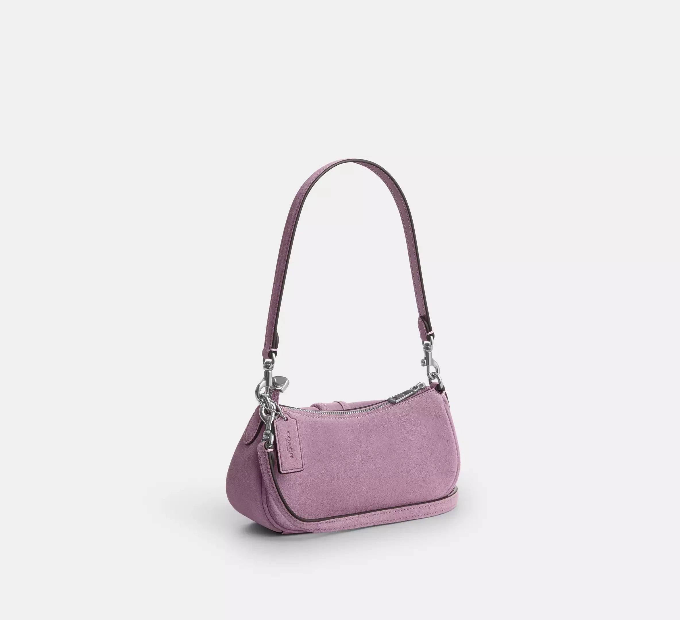 Coach Ashton Mini Shoulder Bag – Silver/Light Violet - Sneaker Türkiye