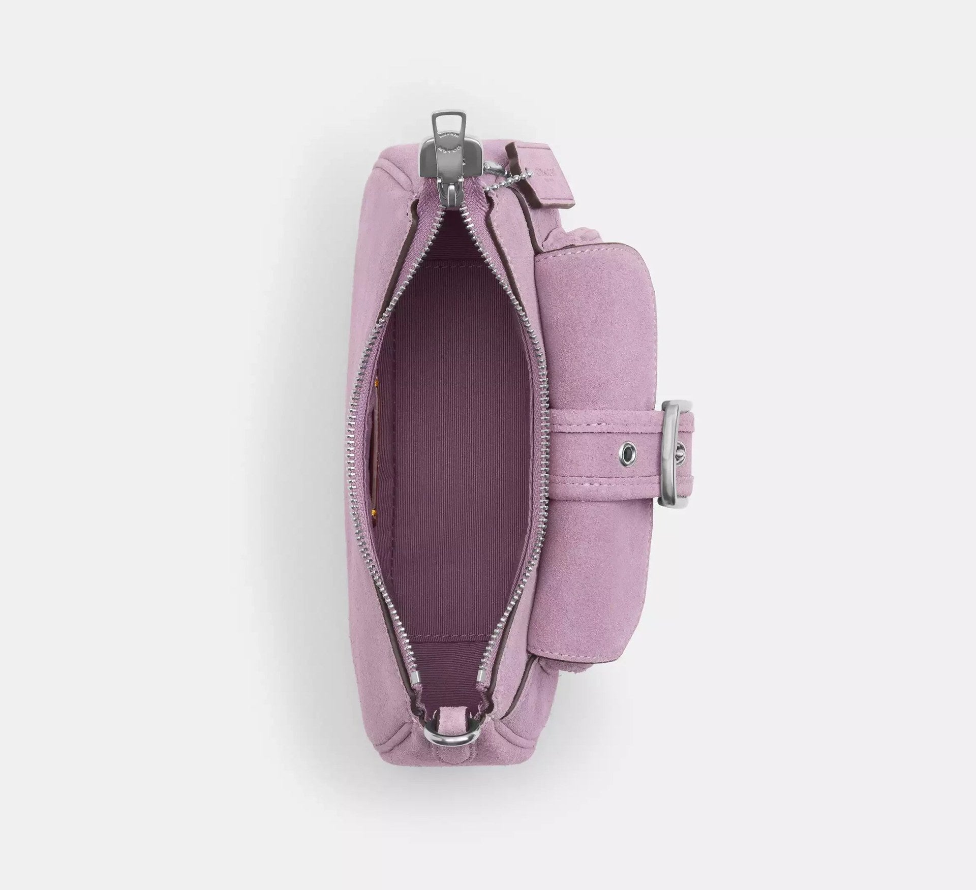 Coach Ashton Mini Shoulder Bag – Silver/Light Violet - Sneaker Türkiye