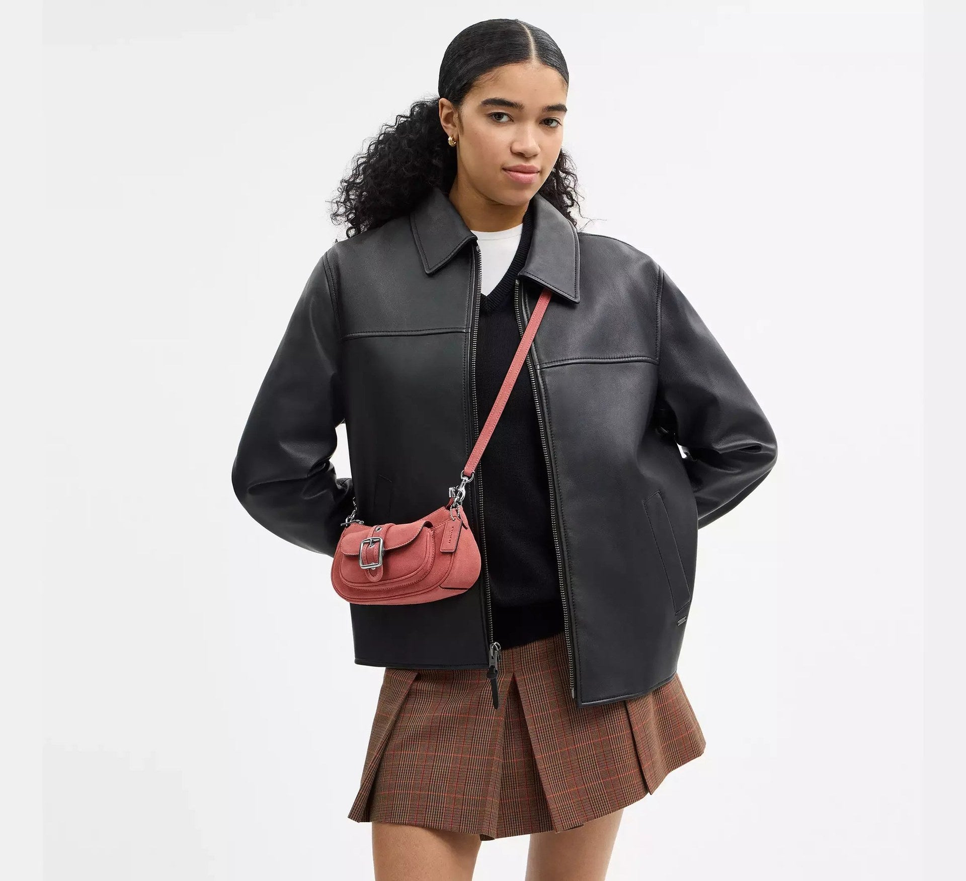 Coach Ashton Mini Shoulder Bag – Silver/Pink - Sneaker Türkiye