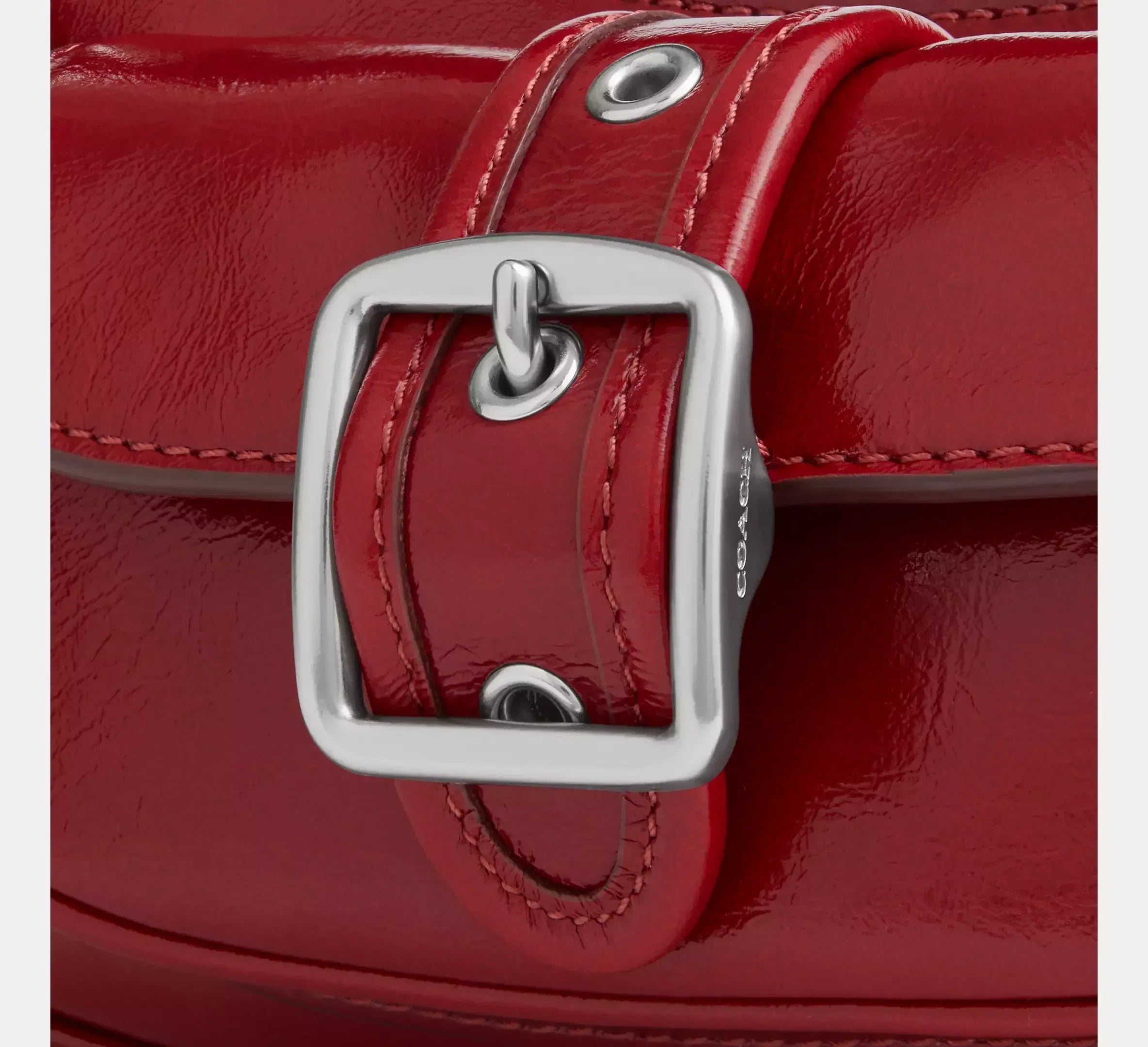 Coach Ashton Mini Shoulder Bag – Silver/Dark Cardinal - Sneaker Türkiye