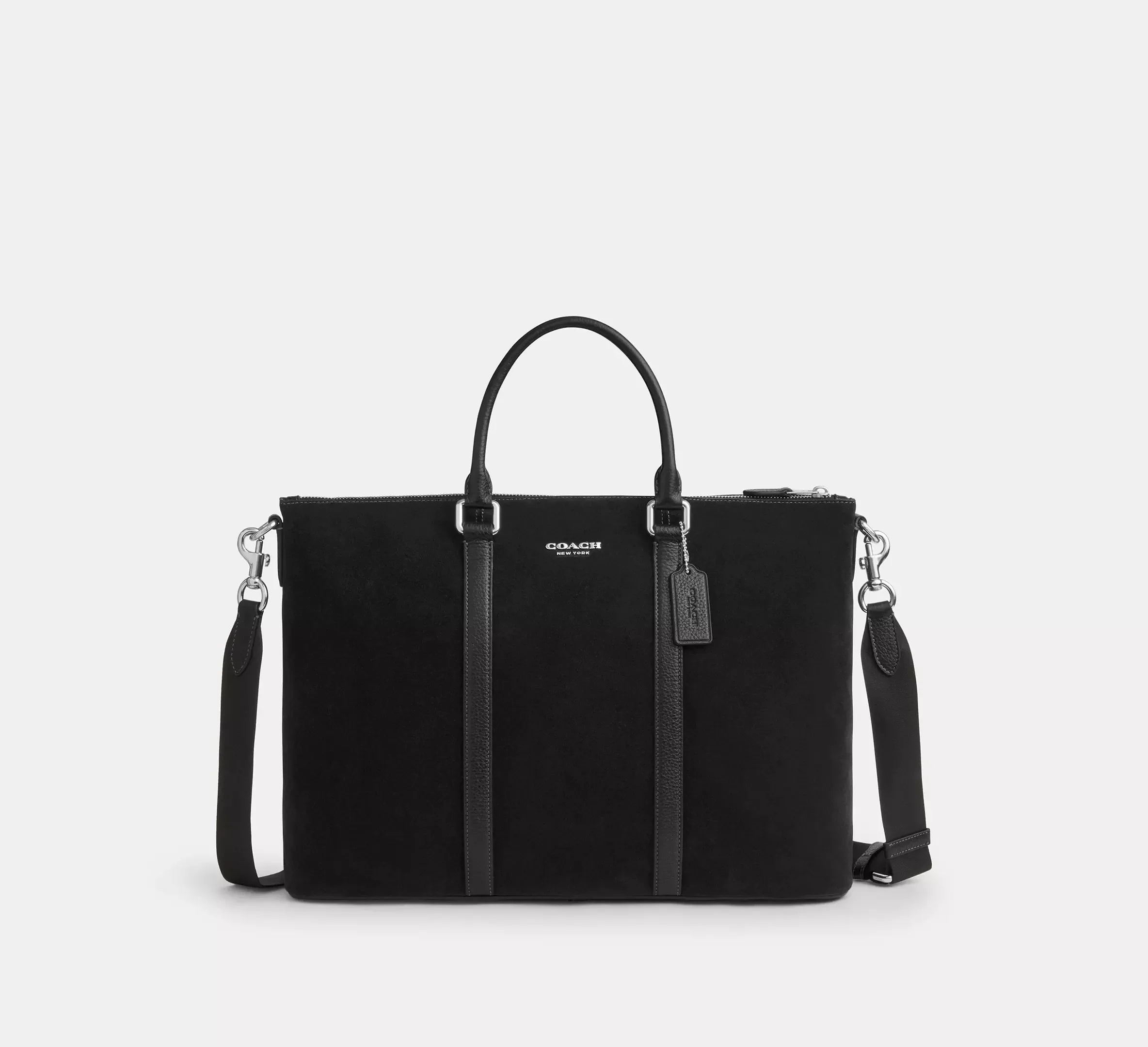 Coach Work Bag – Silver/Black - Sneaker Türkiye