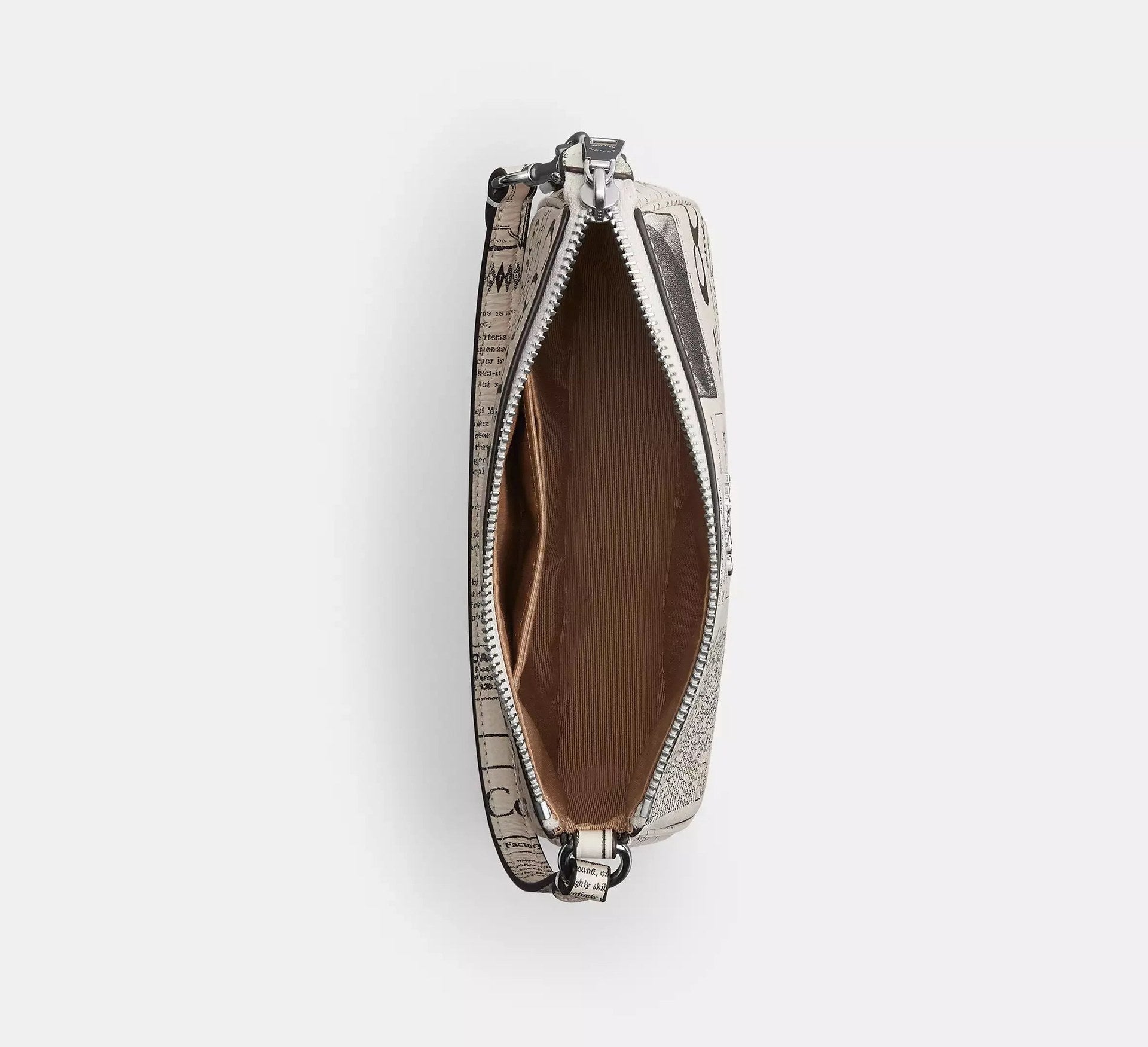 Coach Nolita 19 With Newspaper Print – Silver/Chalk Multi - Sneaker Türkiye