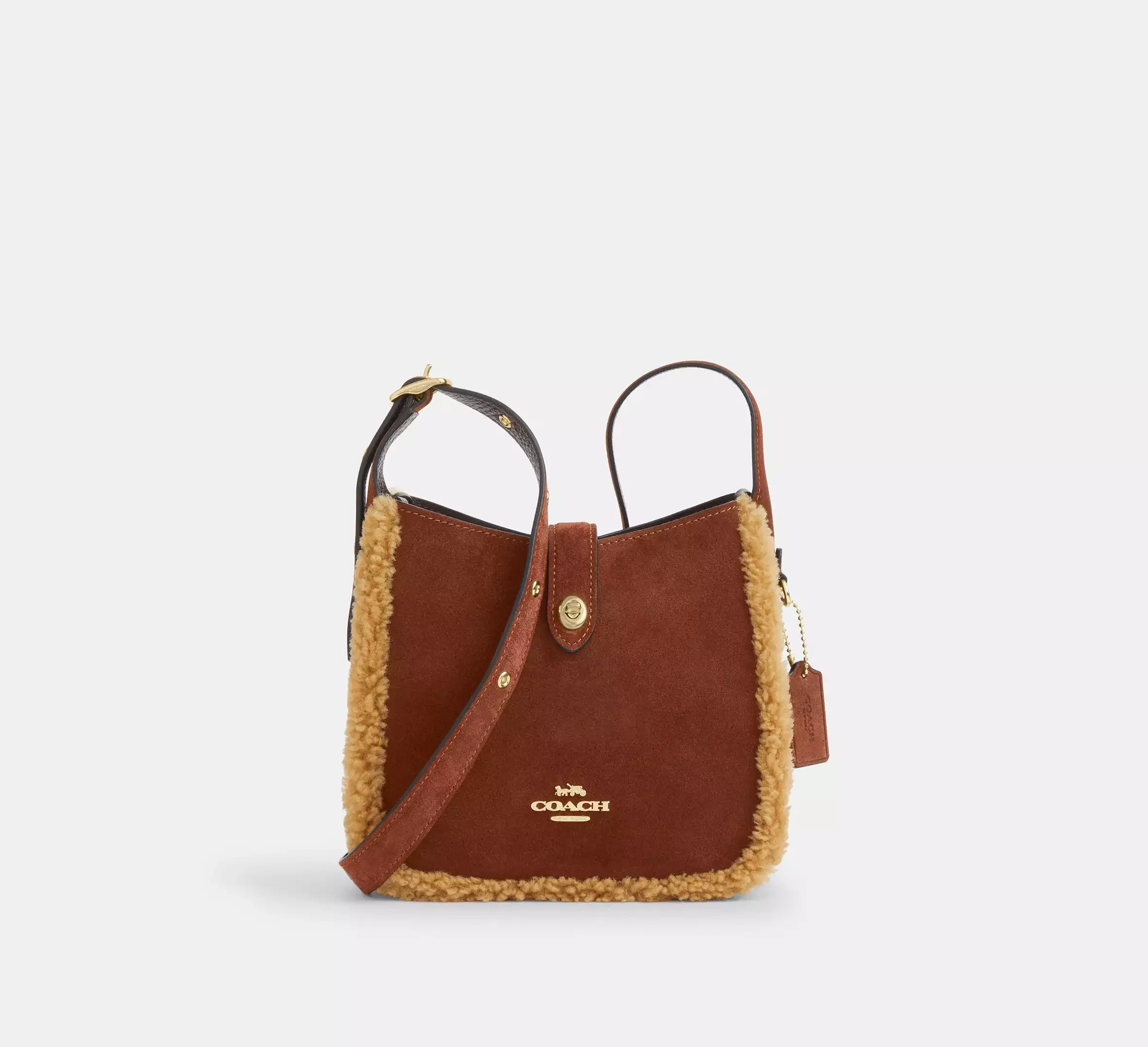 Coach Hadley Mini Crossbody Bag – Im/Vintage Brown Multi - Sneaker Türkiye