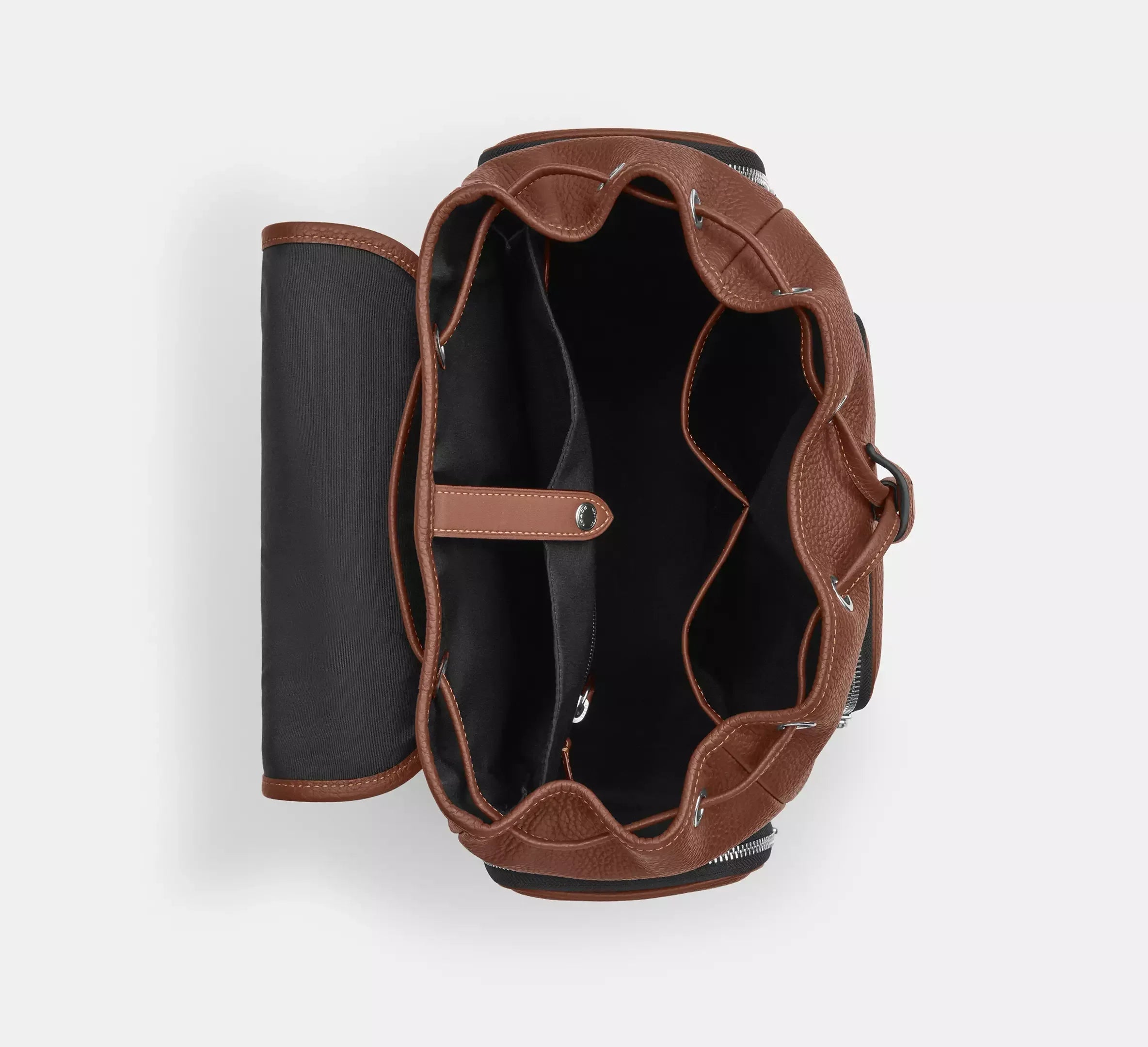 Coach Finn Backpack – Silver/Vintage Brown - Sneaker Türkiye