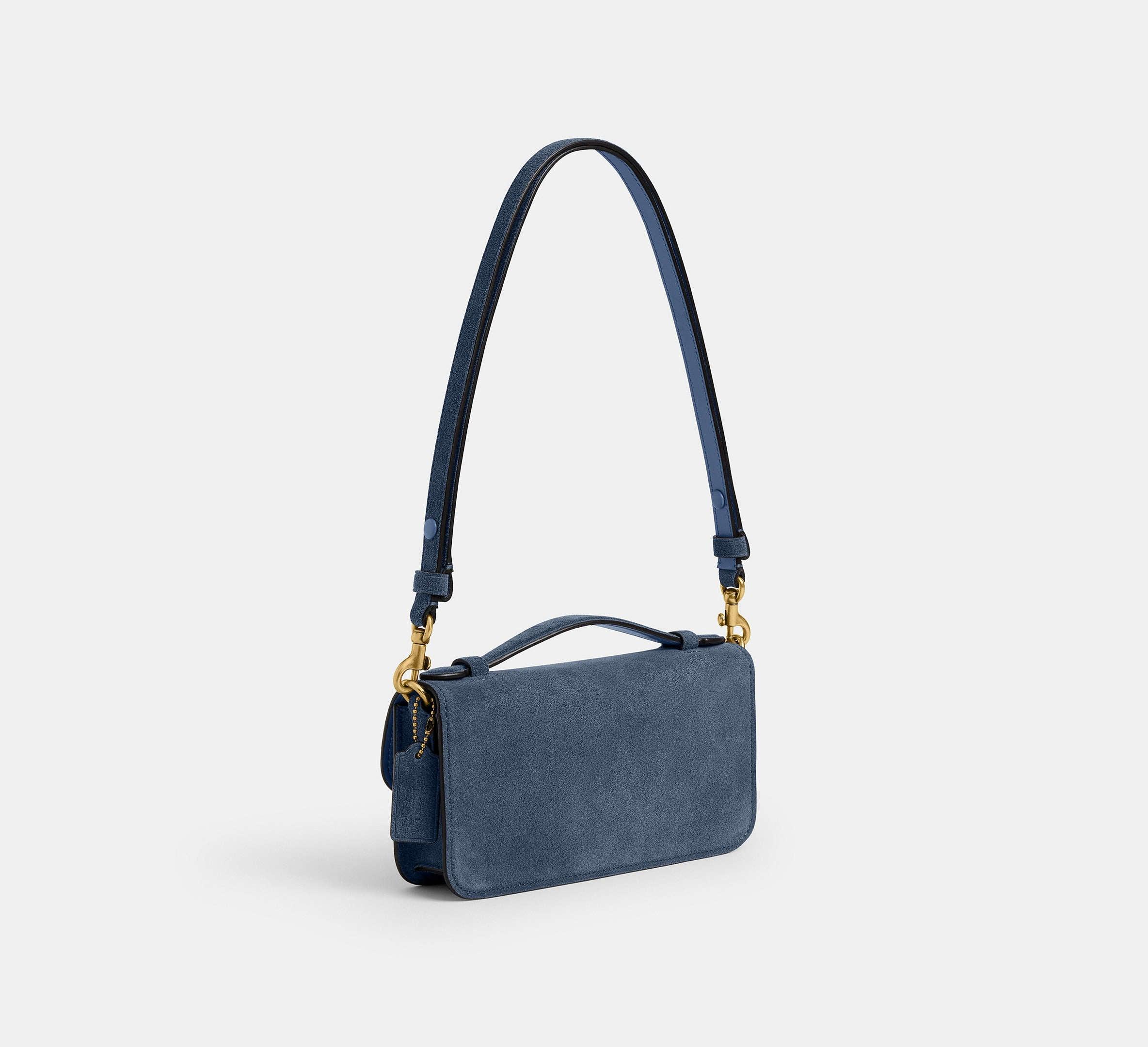 Coach Elora Top Handle Crossbody Bag SEZON – Brass/Light Denim - Sneaker Türkiye