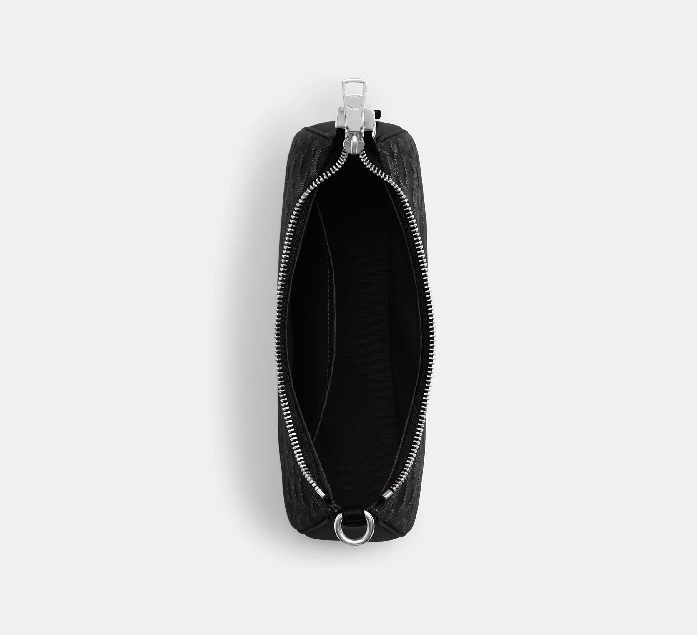 Coach Teri Shoulder Bag In Signature Denim – Silver/Black - Sneaker Türkiye