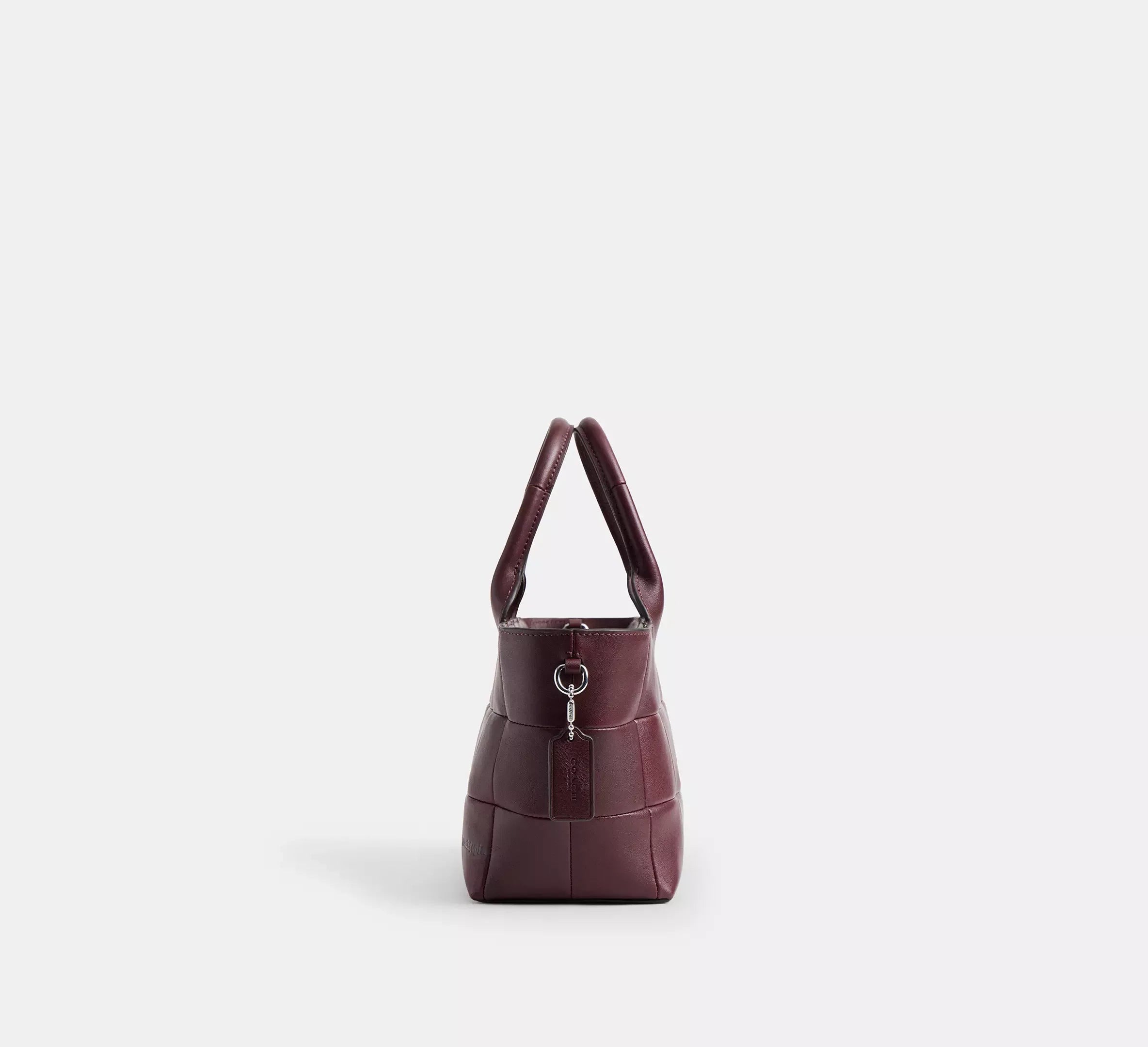 Coach Alter/Ego Small Tote Bag In Upcrafted Leather – Merlot - Sneaker Türkiye