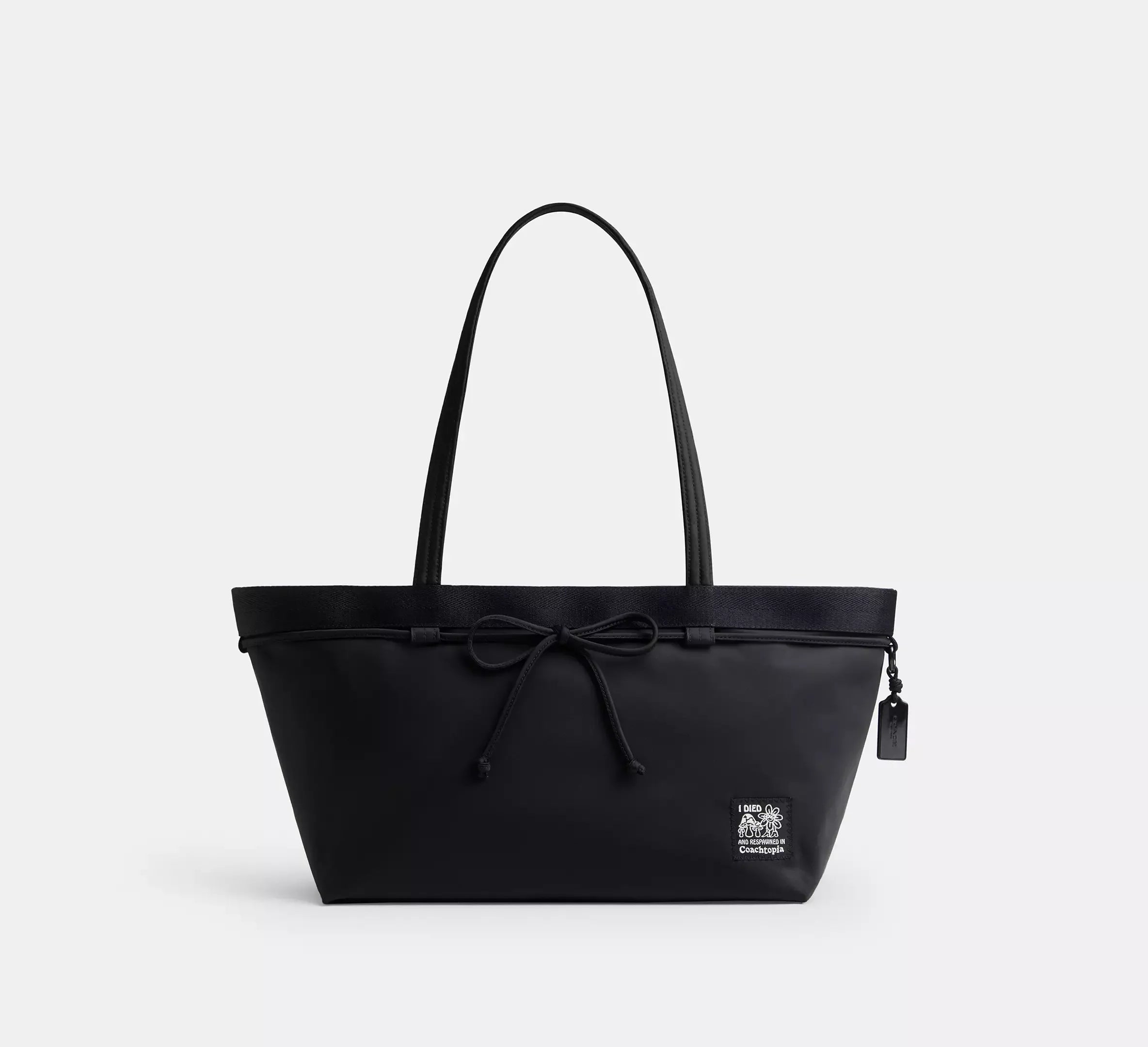 Coach Coachtopia Loop Bow Tote Bag – Black - Sneaker Türkiye