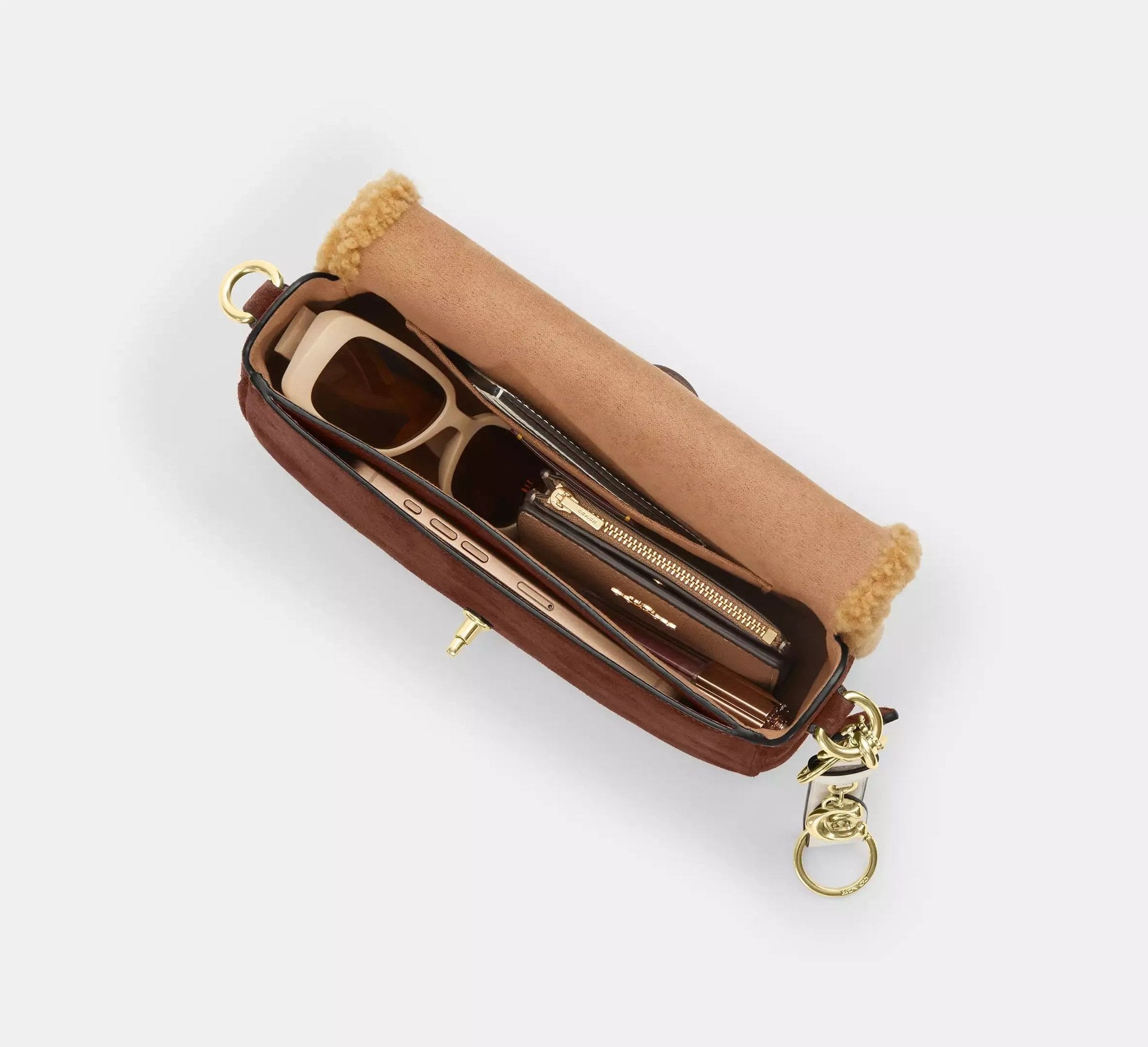 Coach Hadley Shoulder Bag – Im/Vintage Brown Multi - Sneaker Türkiye