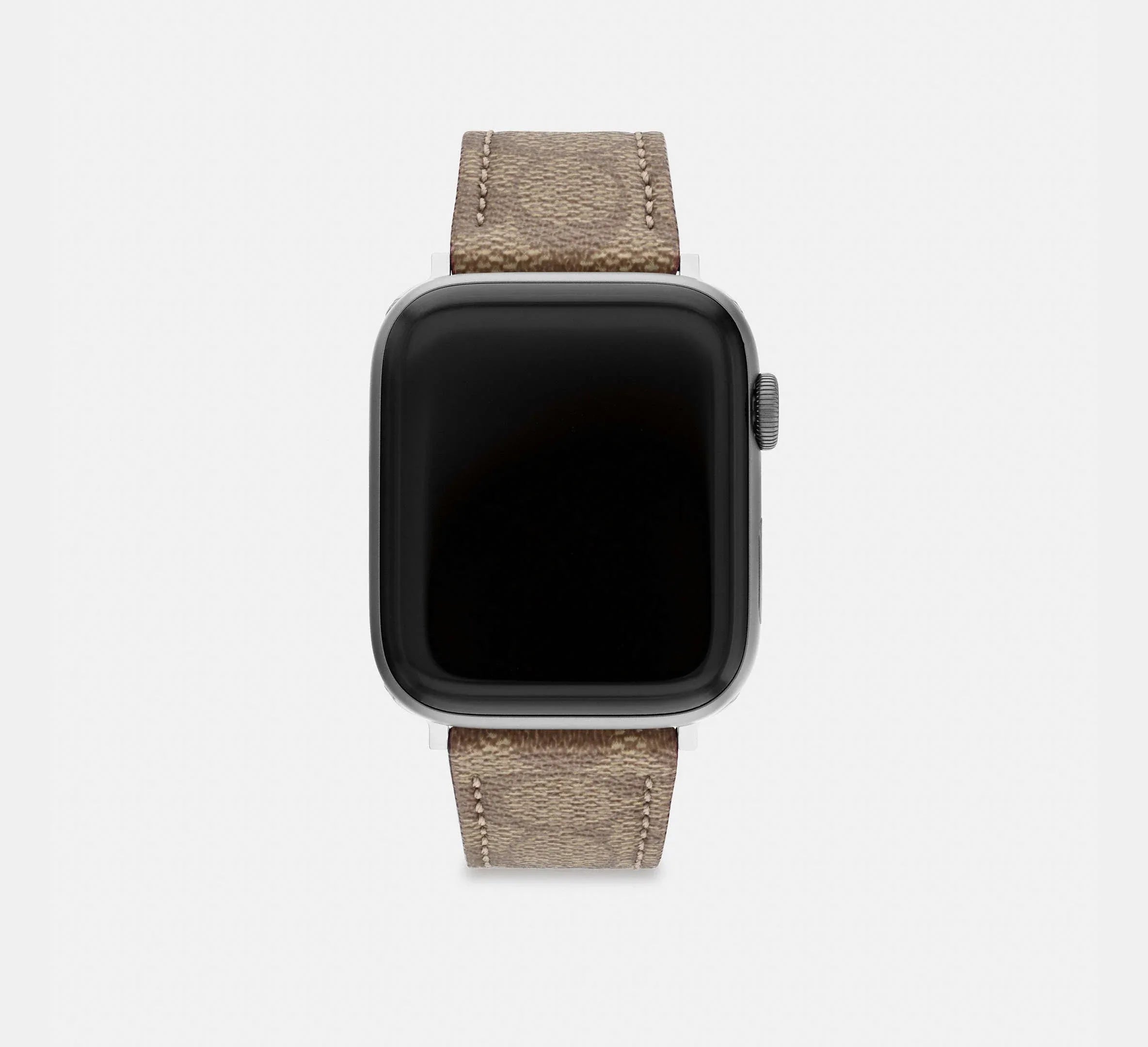 Coach Apple Watch® Strap, 42 Mm And 44 Mm – Khaki - Sneaker Türkiye