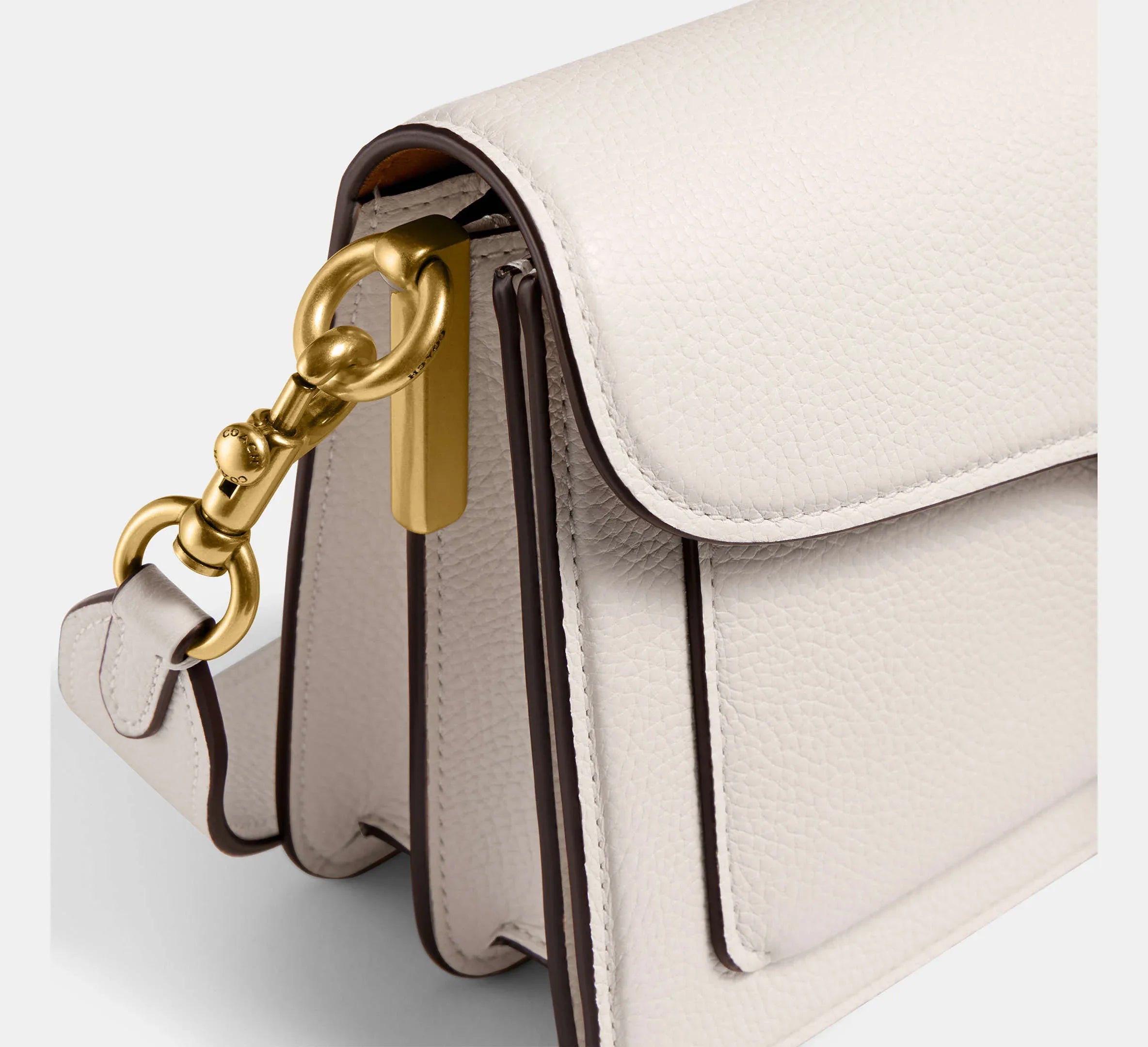 Coach Tabby Shoulder Bag 26 – Brass/Chalk - Sneaker Türkiye