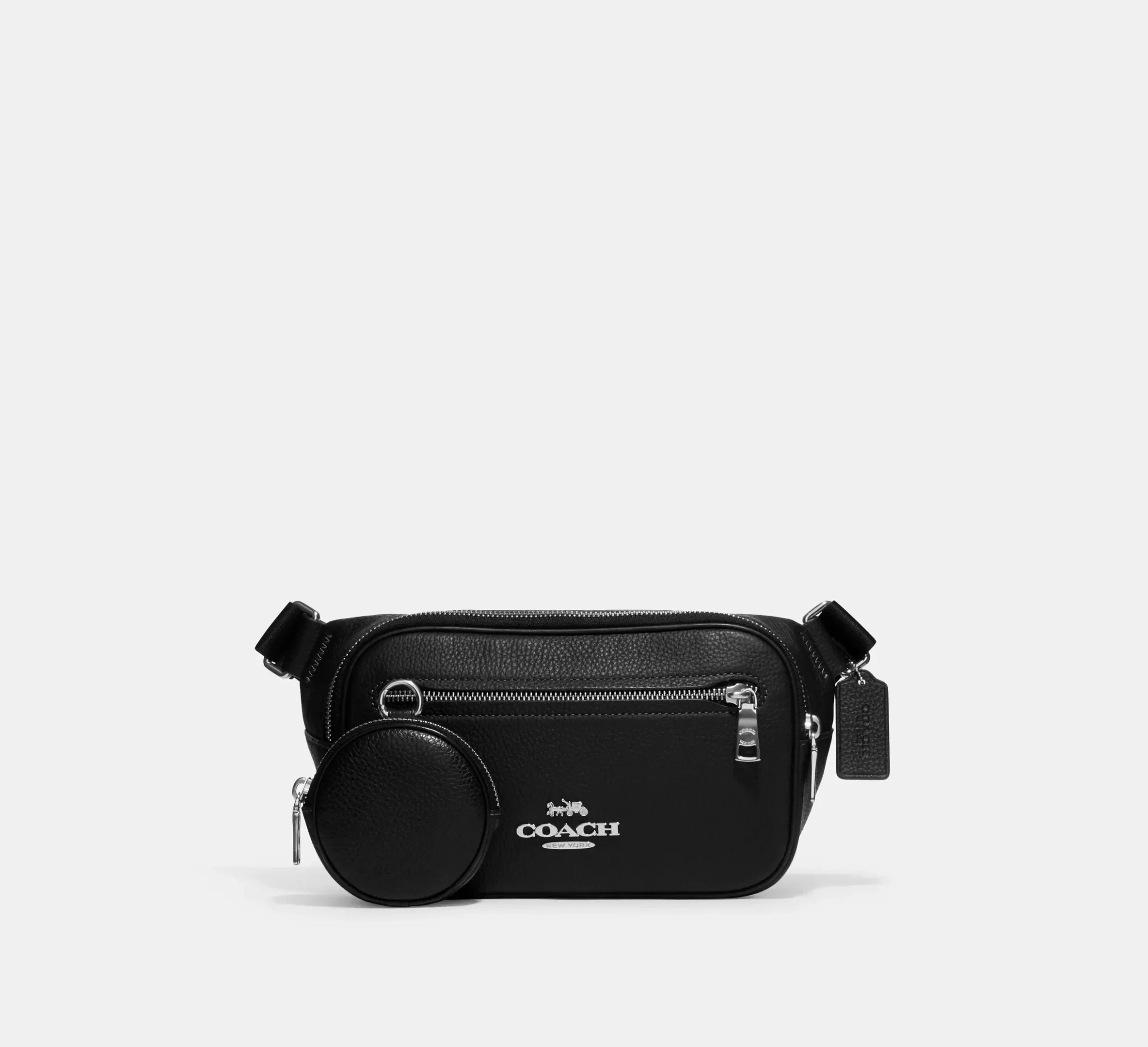 Coach Elias Belt Bag – Silver/Black - Sneaker Türkiye