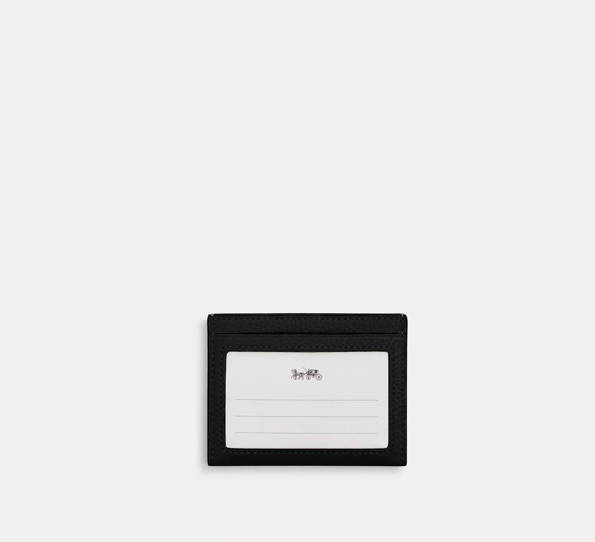 Coach Slim Id Card Case – Black - Sneaker Türkiye