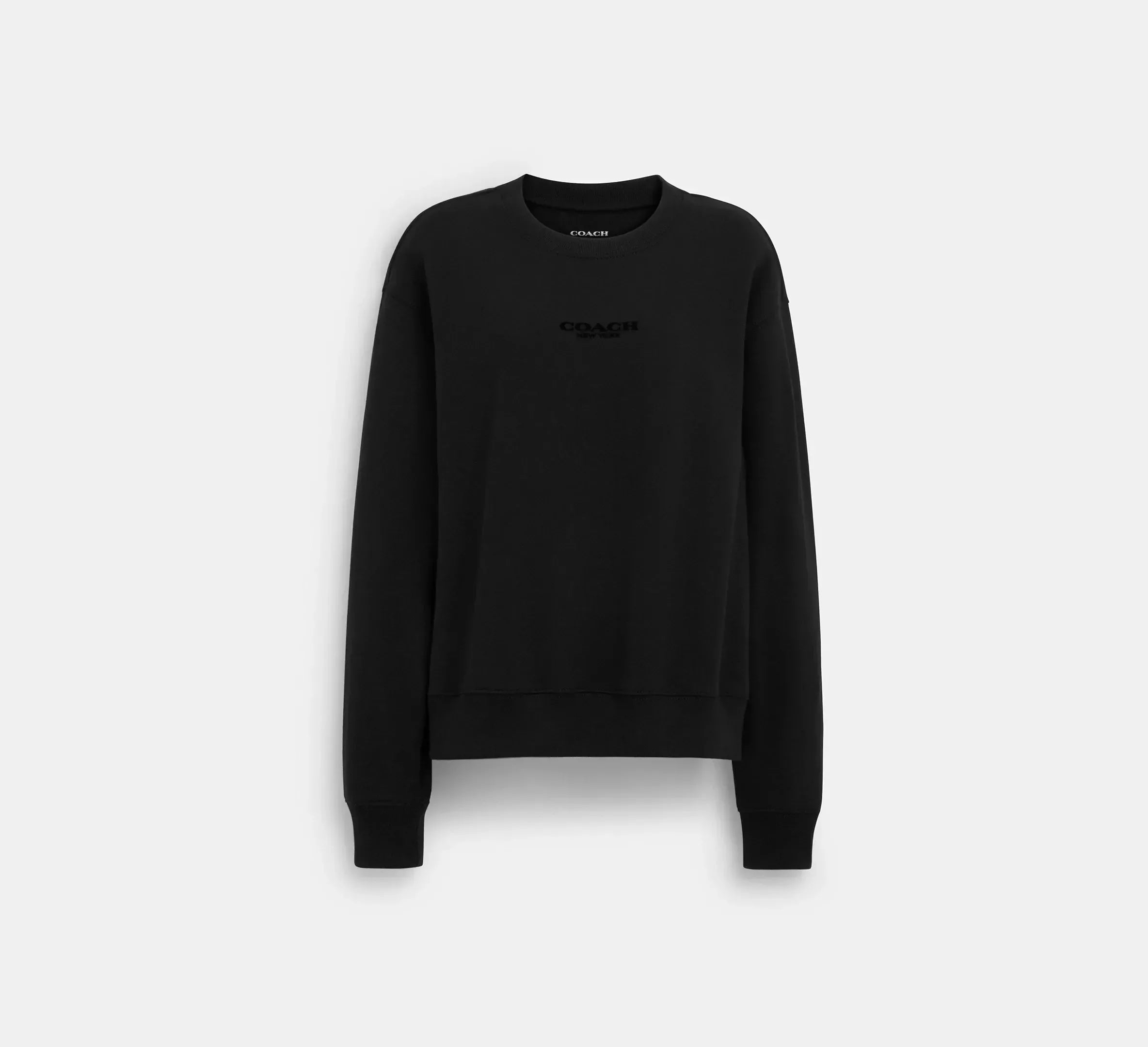 Coach Crewneck – Black - Sneaker Türkiye