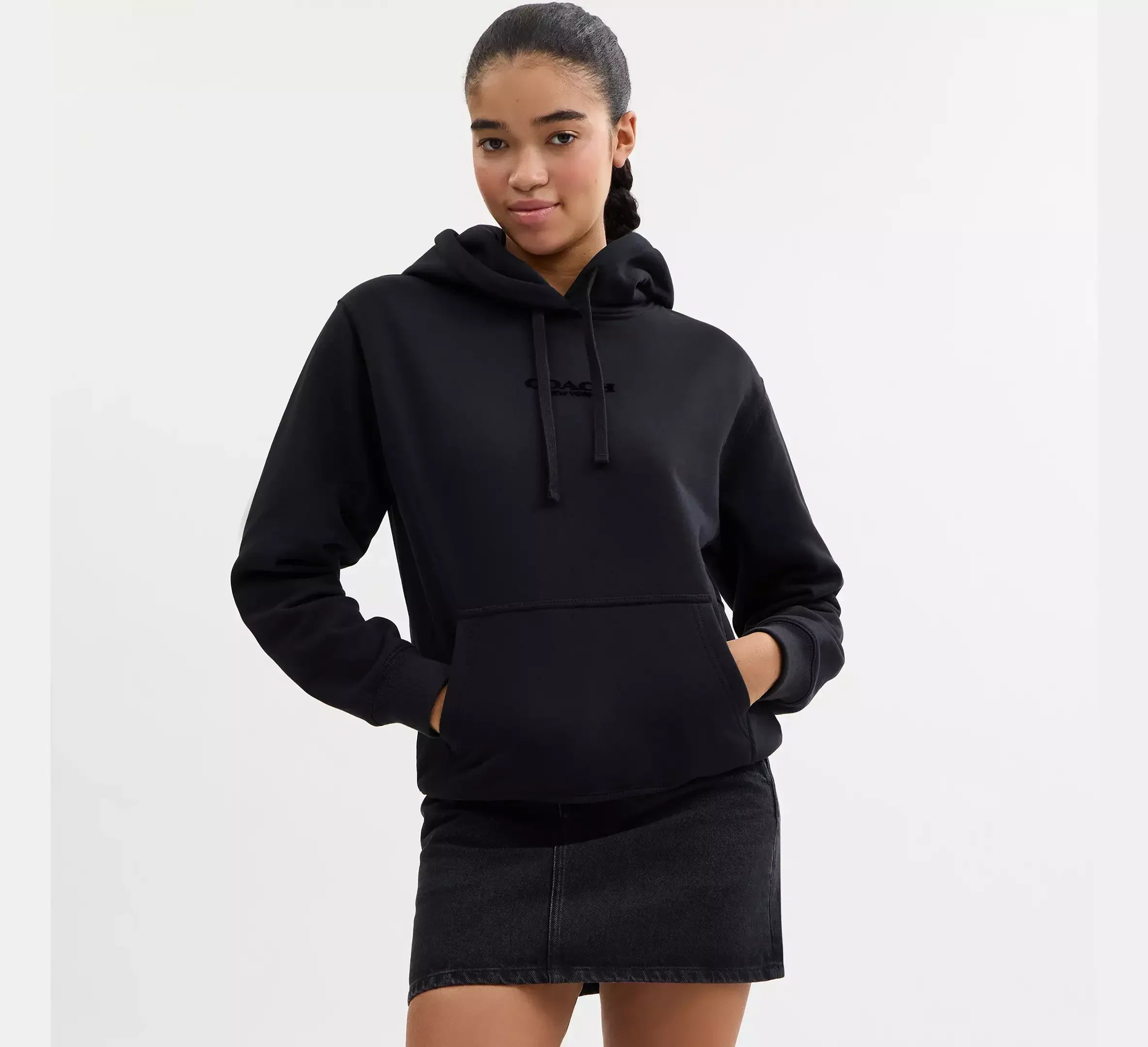 Coach Signature Hoodie – Navy - Sneaker Türkiye