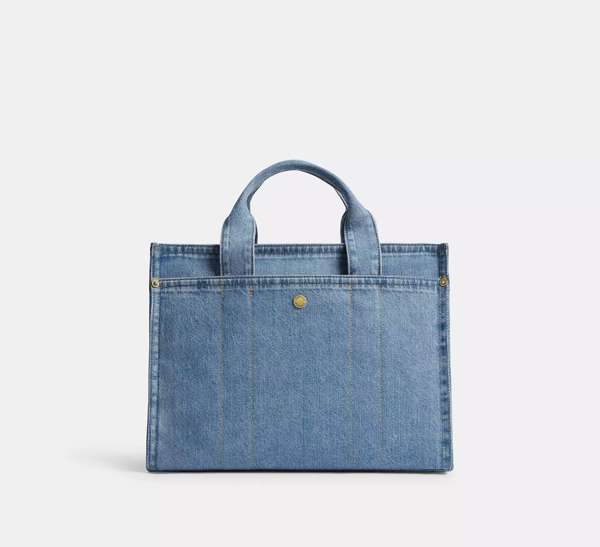 Coach Cargo Tote Bag – Brass/Indigo - Sneaker Türkiye