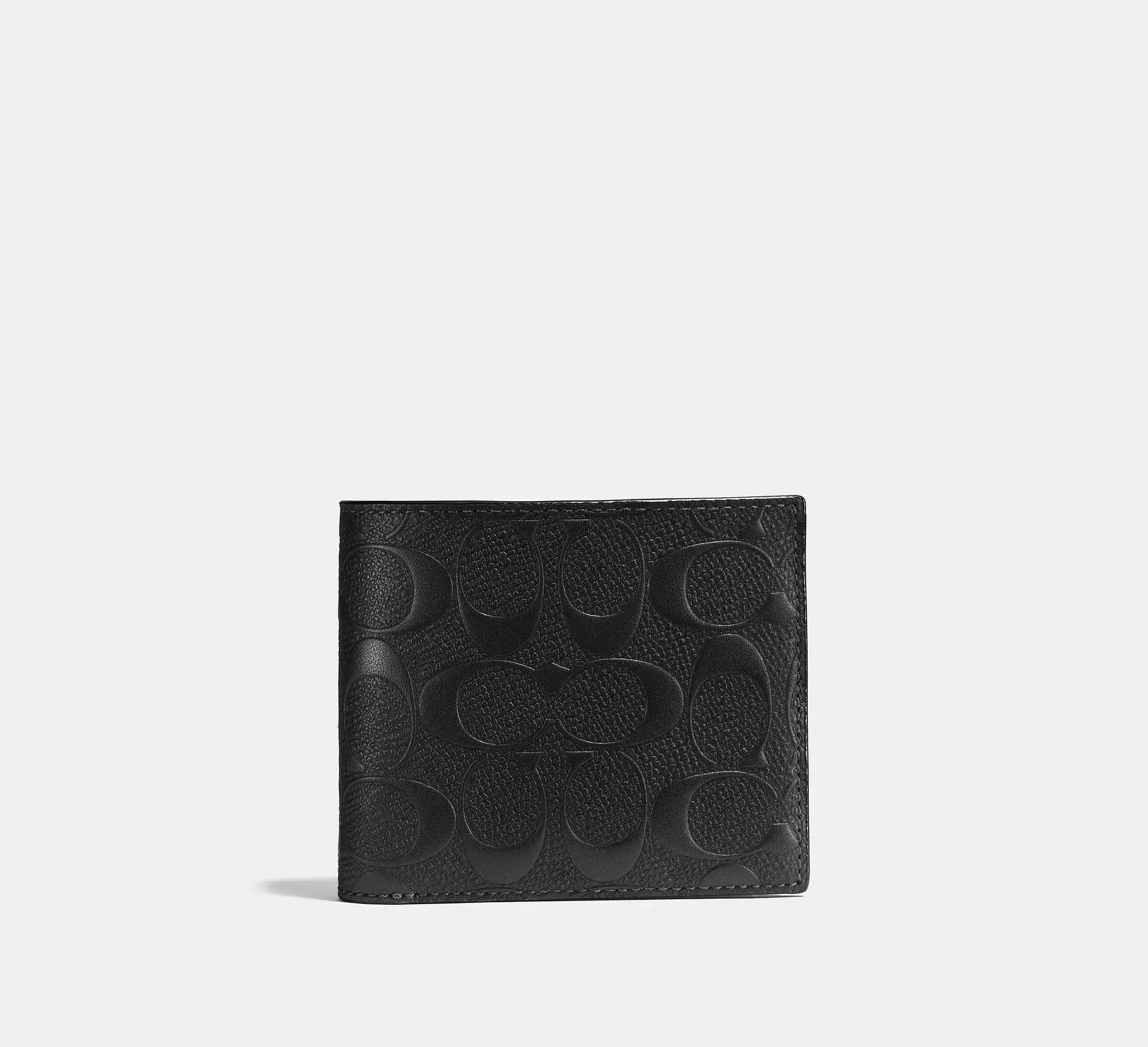 Coach 3-In-1 Wallet In Signature Leather – Black - Sneaker Türkiye