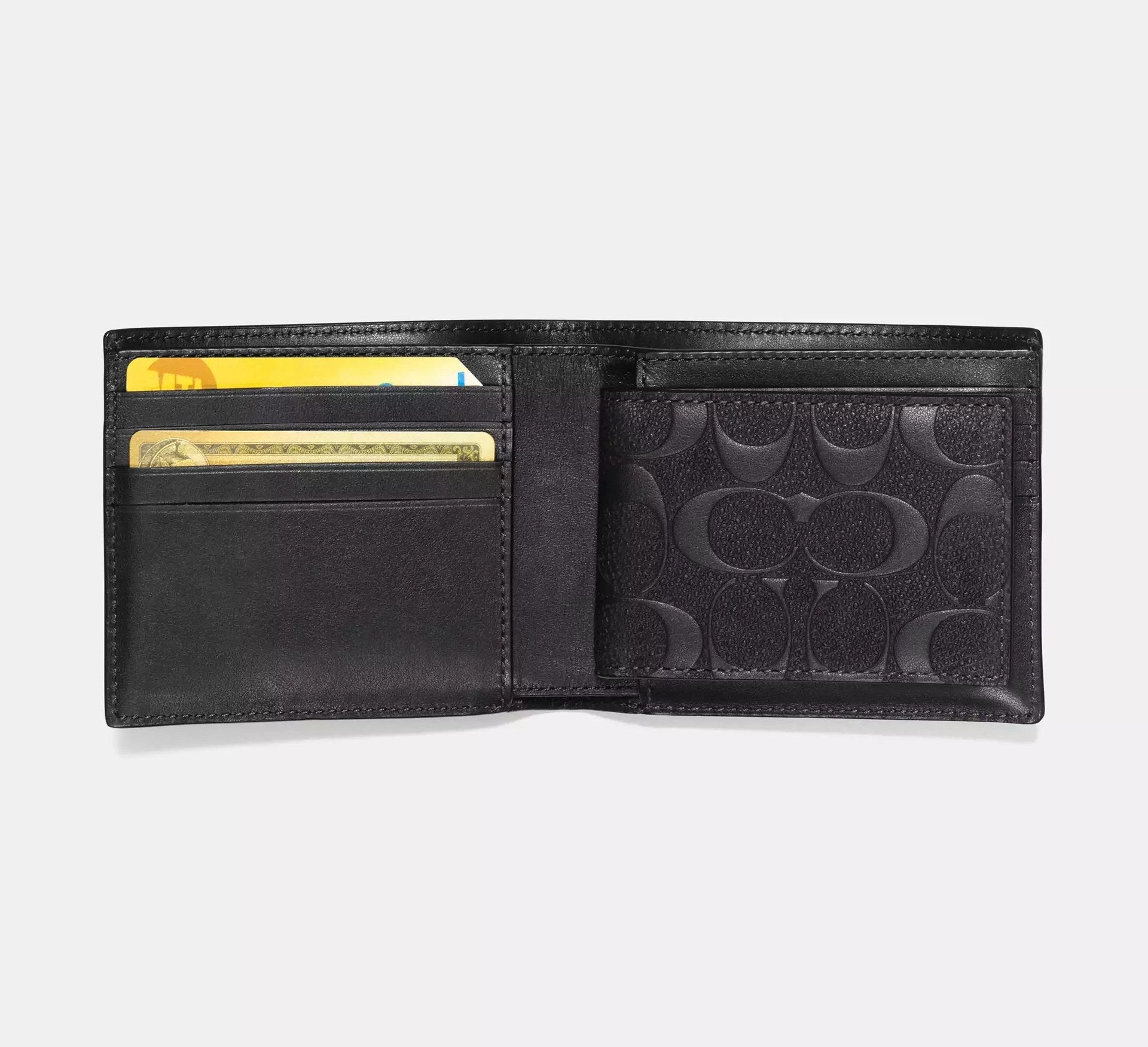 Coach 3-In-1 Wallet In Signature Leather – Black - Sneaker Türkiye