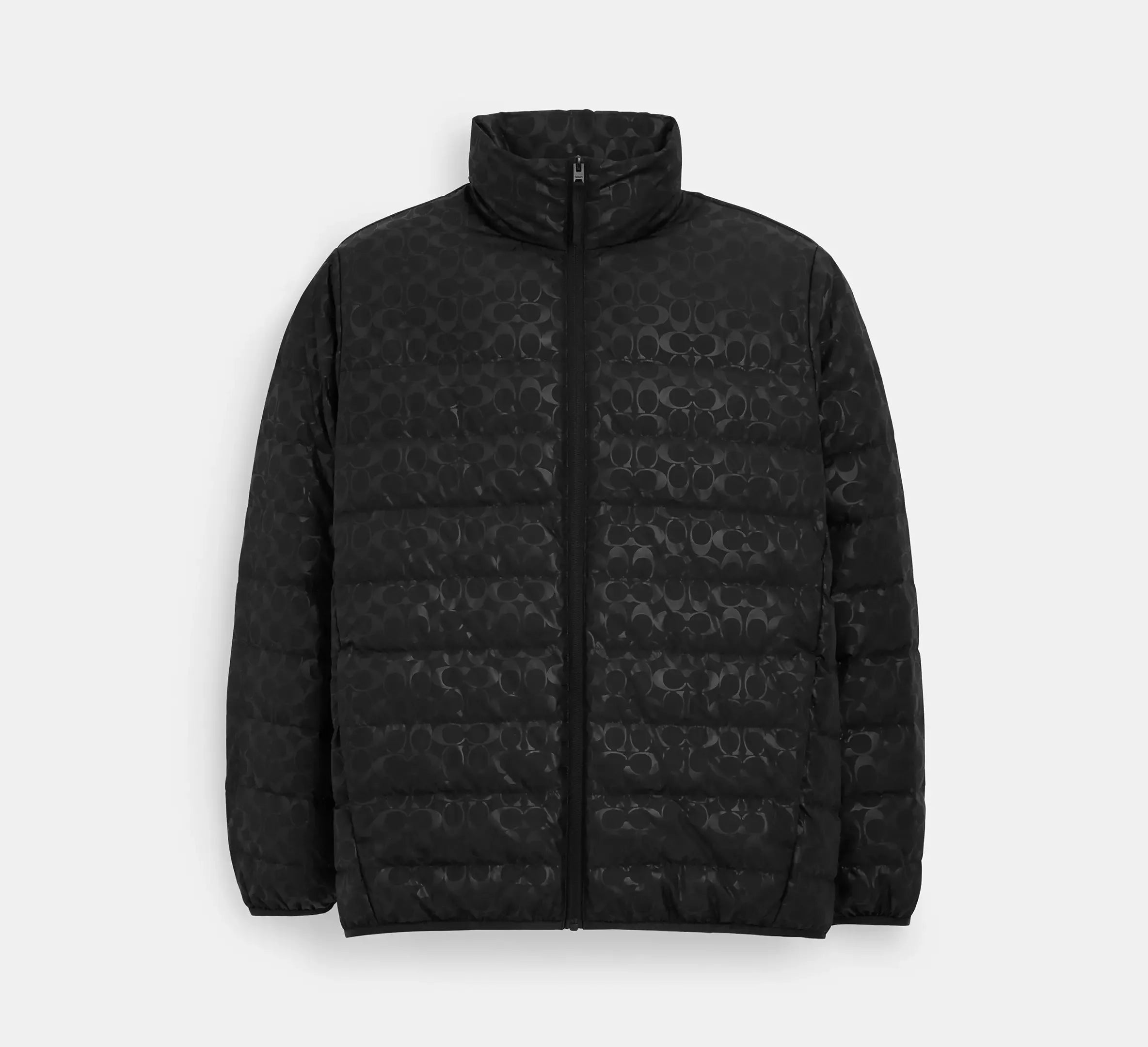 Coach Lightweight Down Jacket In Recycled – Black - Sneaker Türkiye